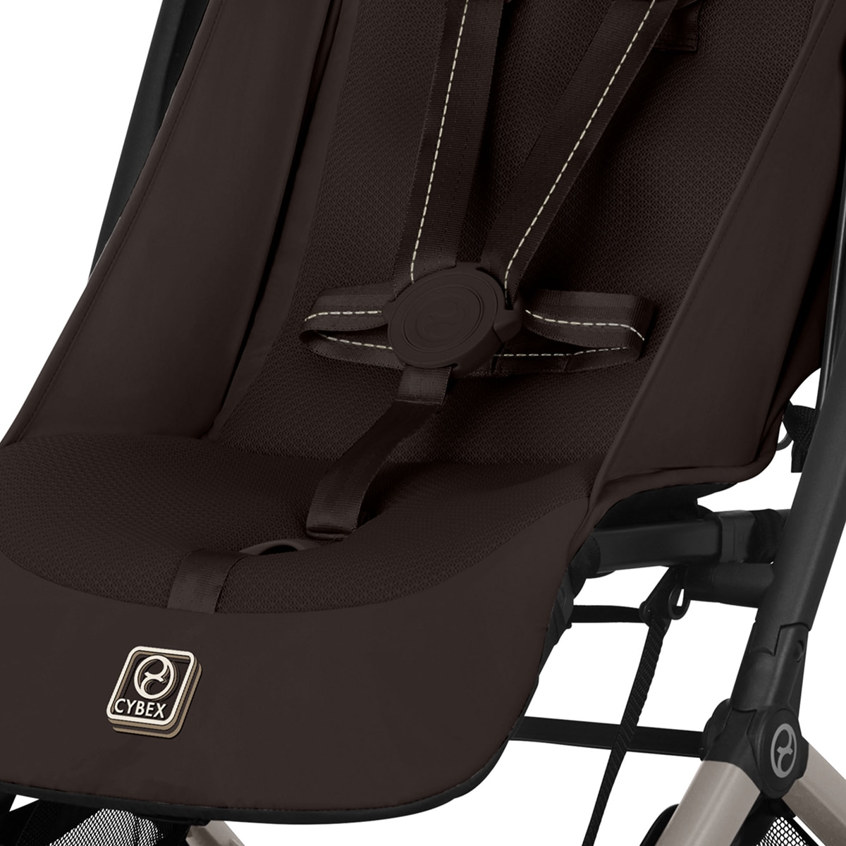Silla de paseo CYBEX Orfeo - Azul Marrón chocolate-5