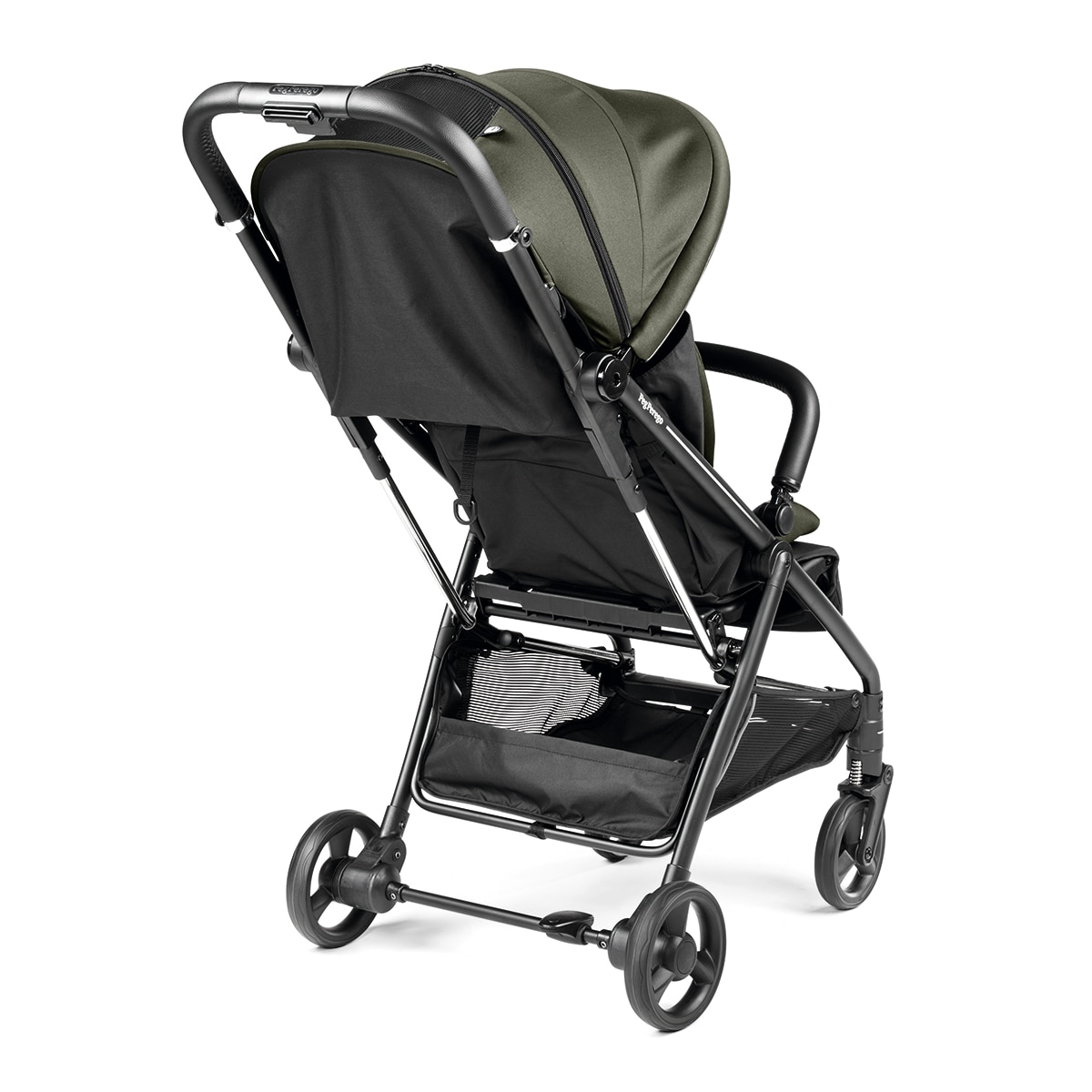 Silla de paseo ligera Selfie Plus Pegperego - Negro Verde primavera-7