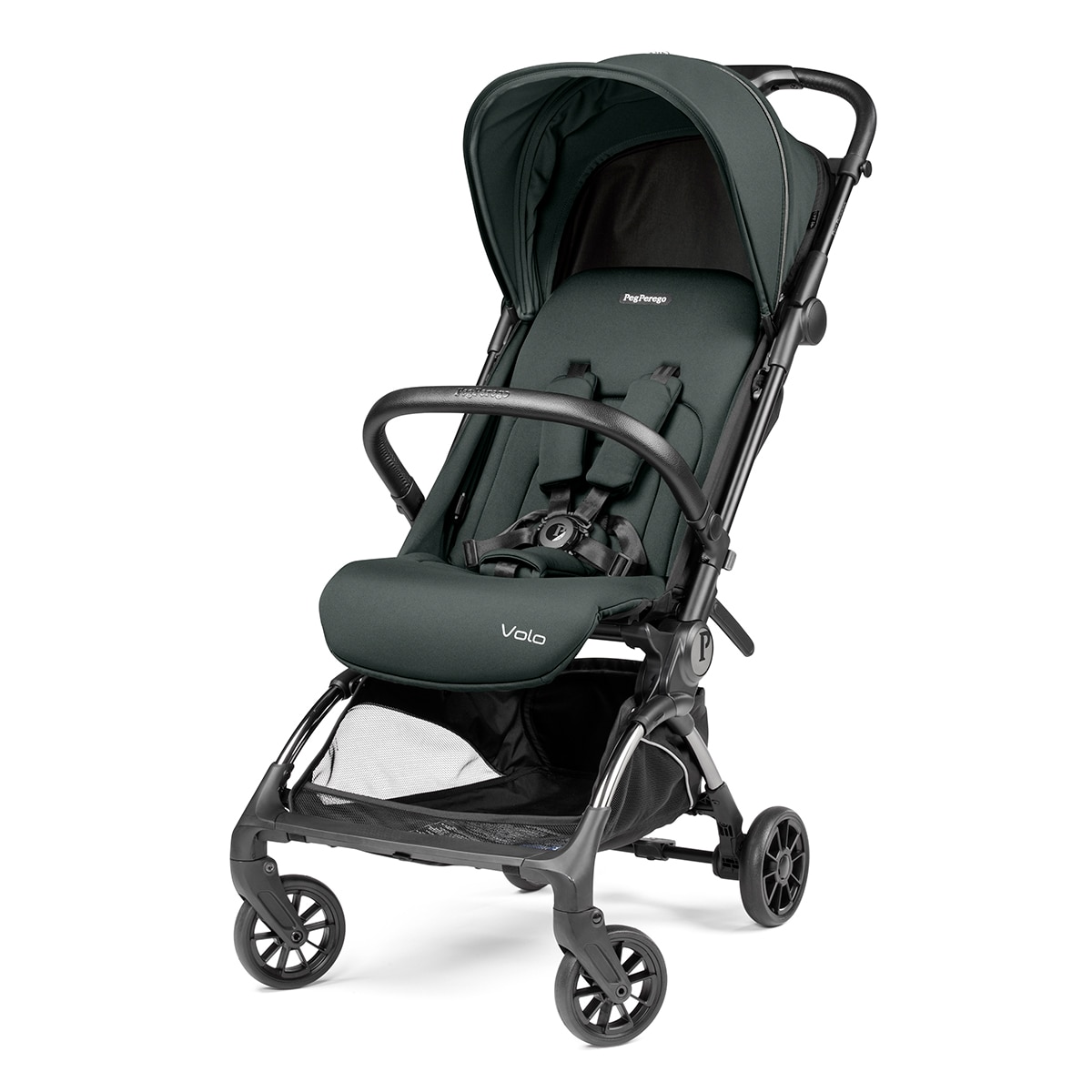 Silla de paseo ligera Volo Pegperego - Beige Verde primavera-1