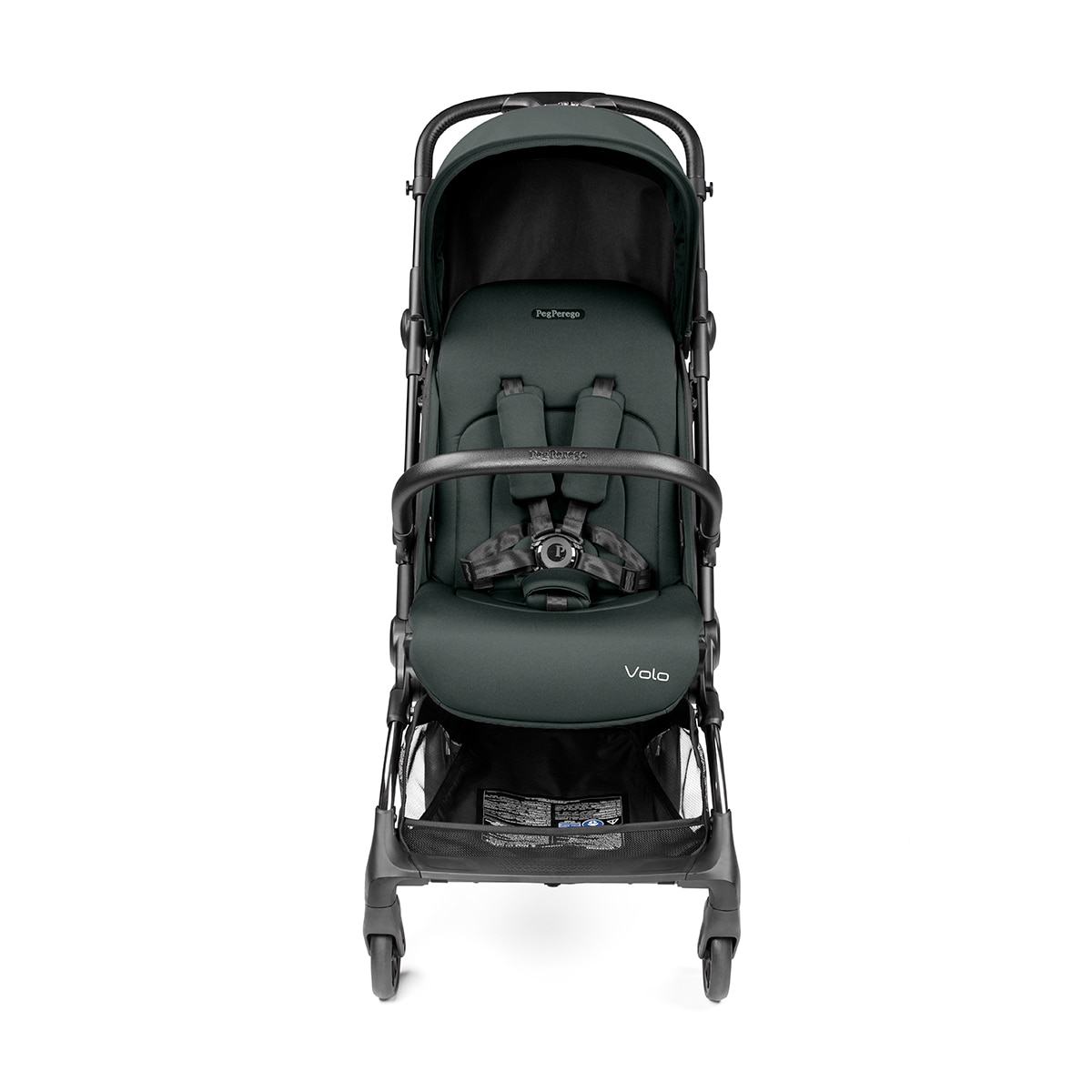 Silla de paseo ligera Volo Pegperego - Beige Verde primavera-3