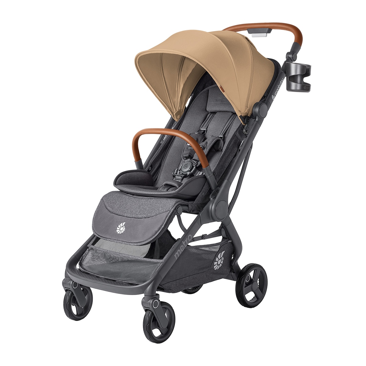 Carrinho de Passeio Metro 3 Deluxe Camel-1
