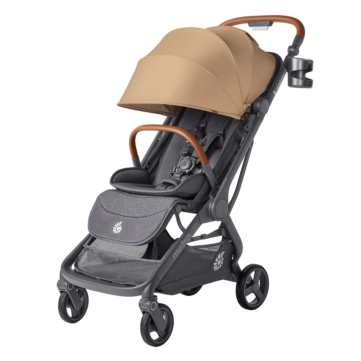 Carrinho de Passeio Metro 3 Deluxe Camel-2