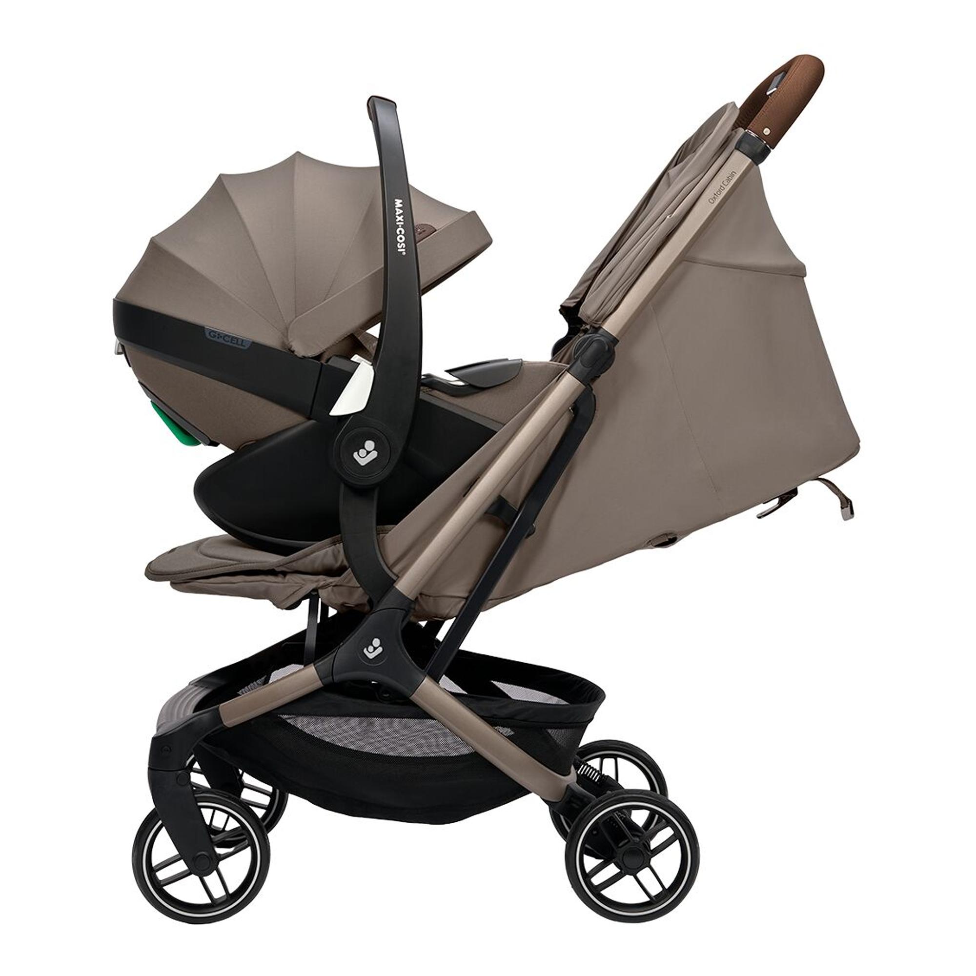 Carrinho Ultraligeiro Oxford Cabin, 0-4 Anos, 0-22 Kg Pedra-3