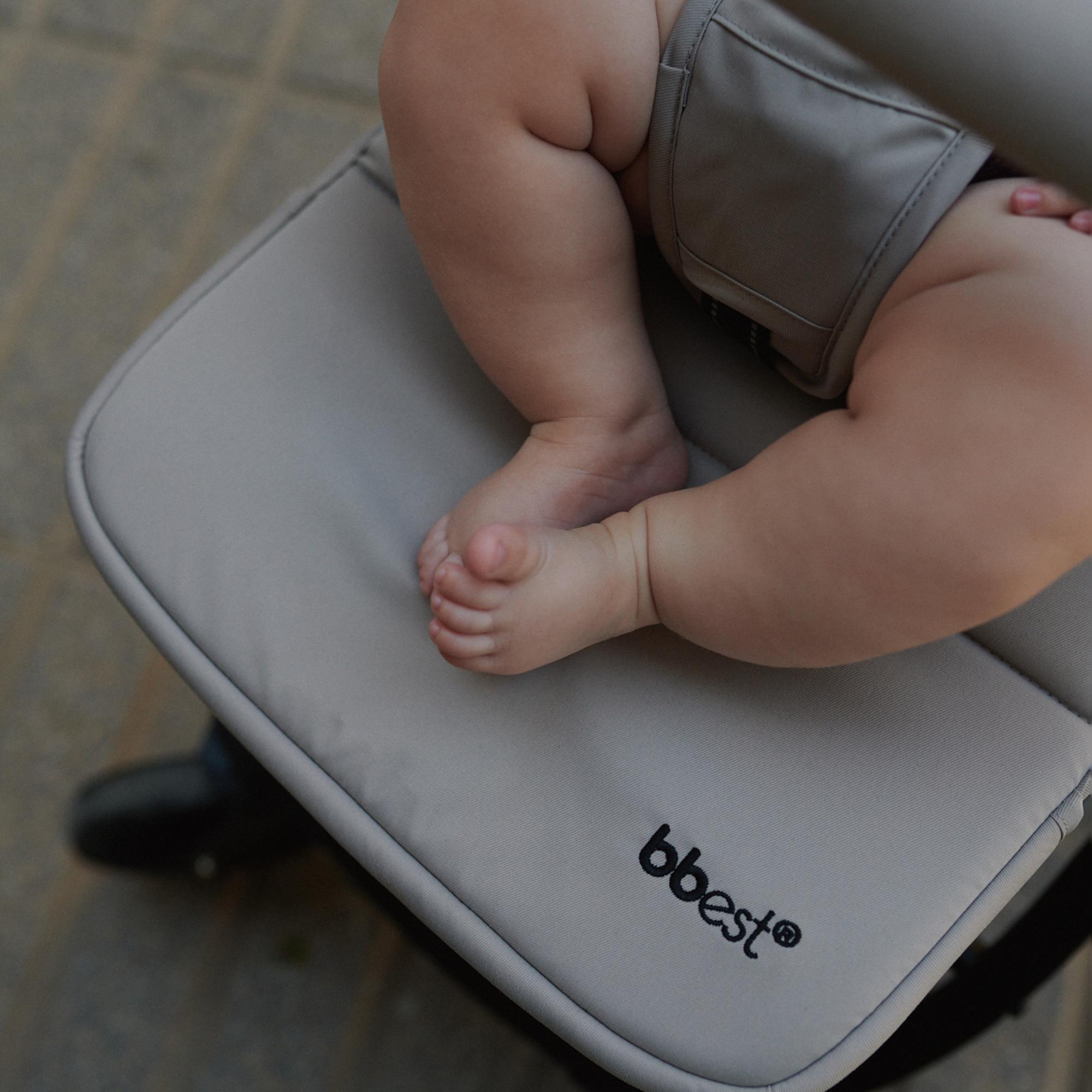 Carrinho de Passeio Travel de Bbest Bege-7