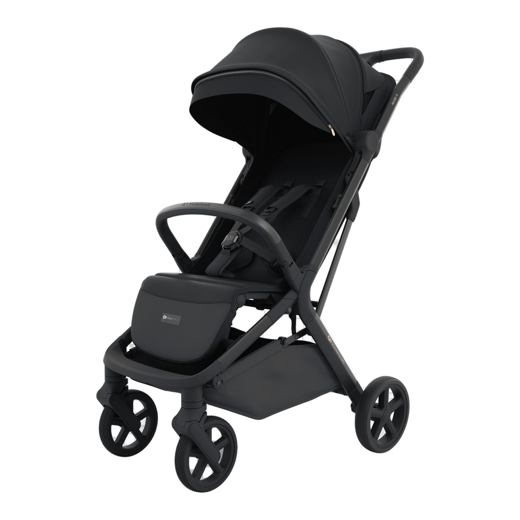 Silla de paseo Nubi 3 de Kinderkraft - Negro Negro-1