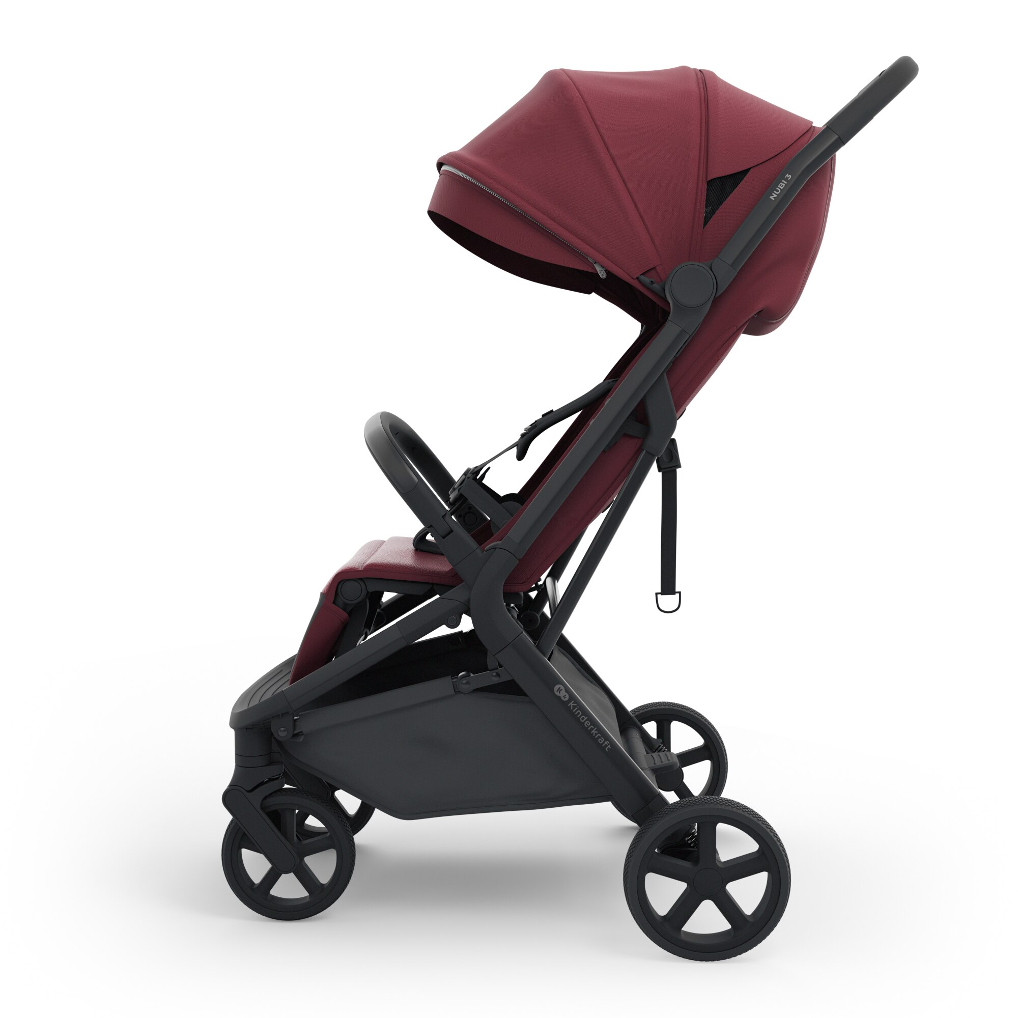 Silla de paseo Nubi 3 de Kinderkraft - Granate Granate-9