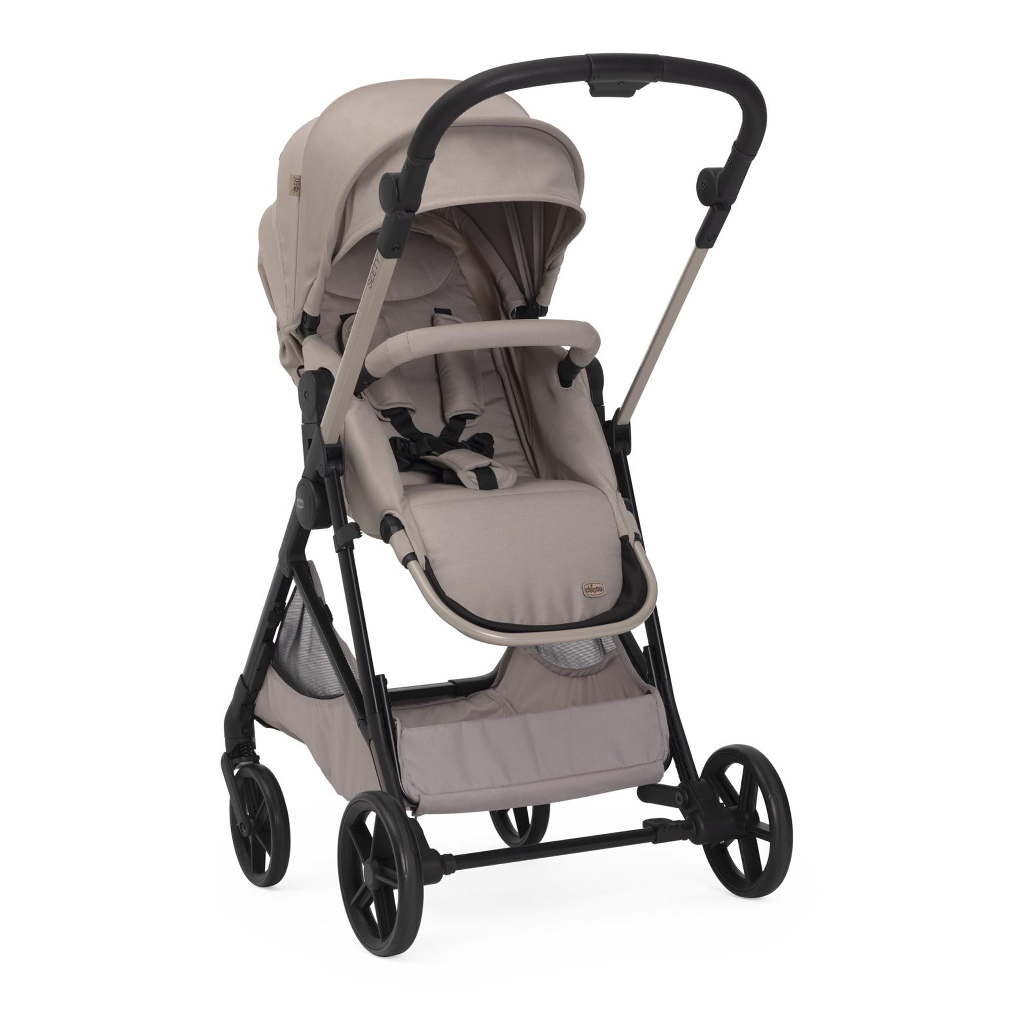 Silla de paseo Chicco Seety - Beige Beige-3