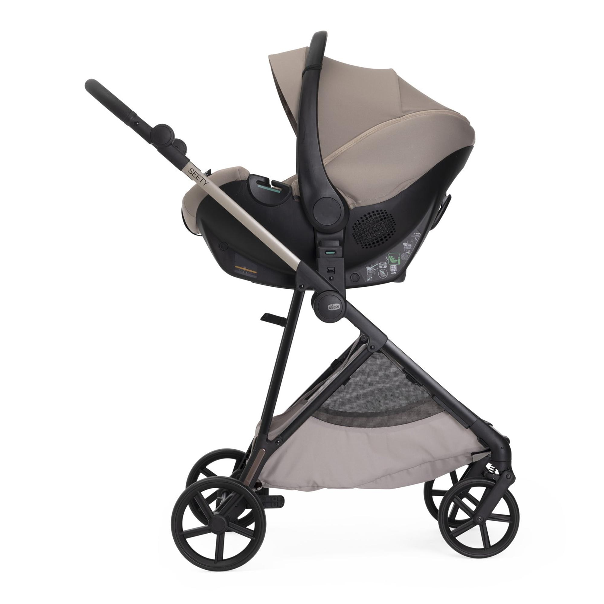 Silla de paseo Chicco Seety - Beige Beige-8