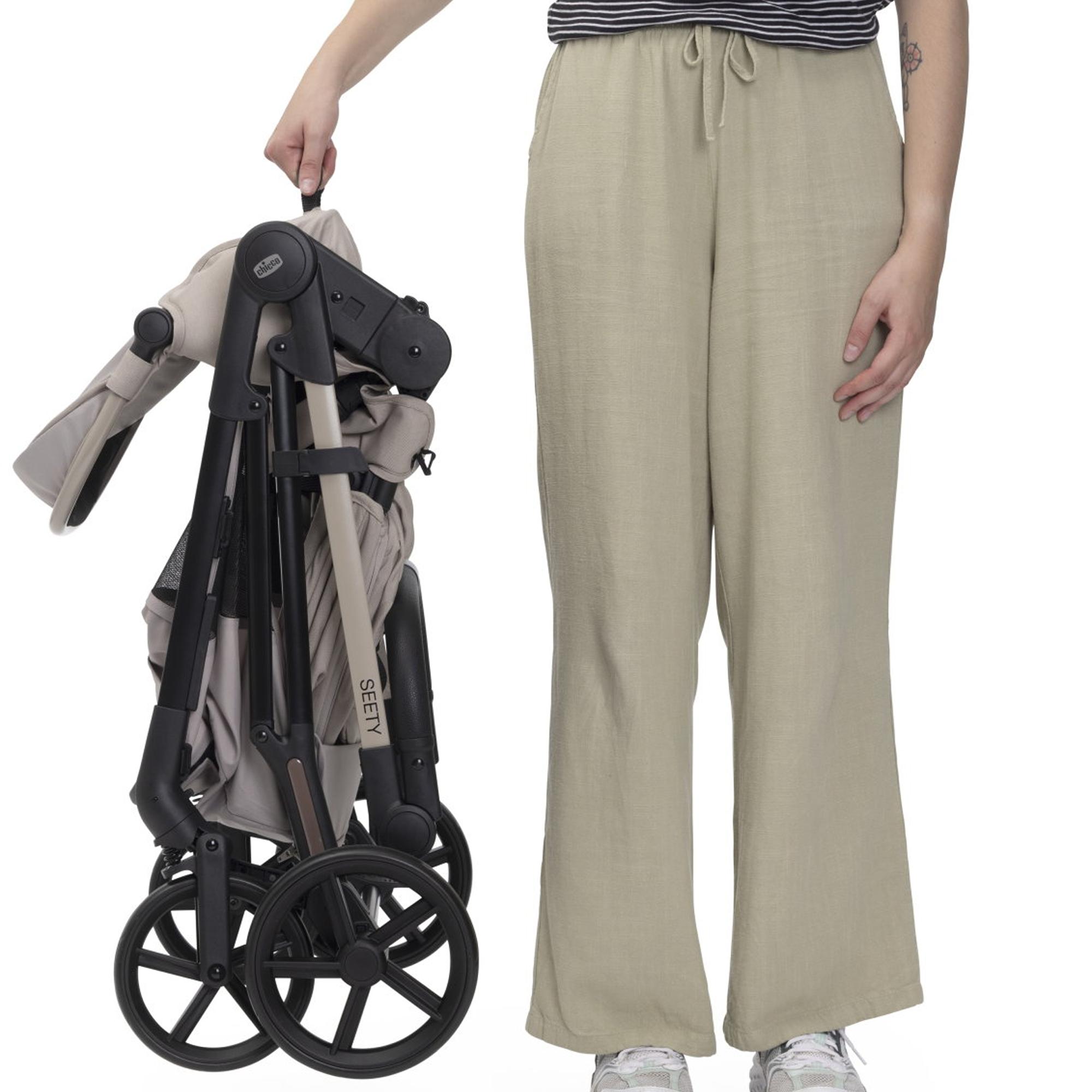 Silla de paseo Chicco Seety - Beige Beige-11