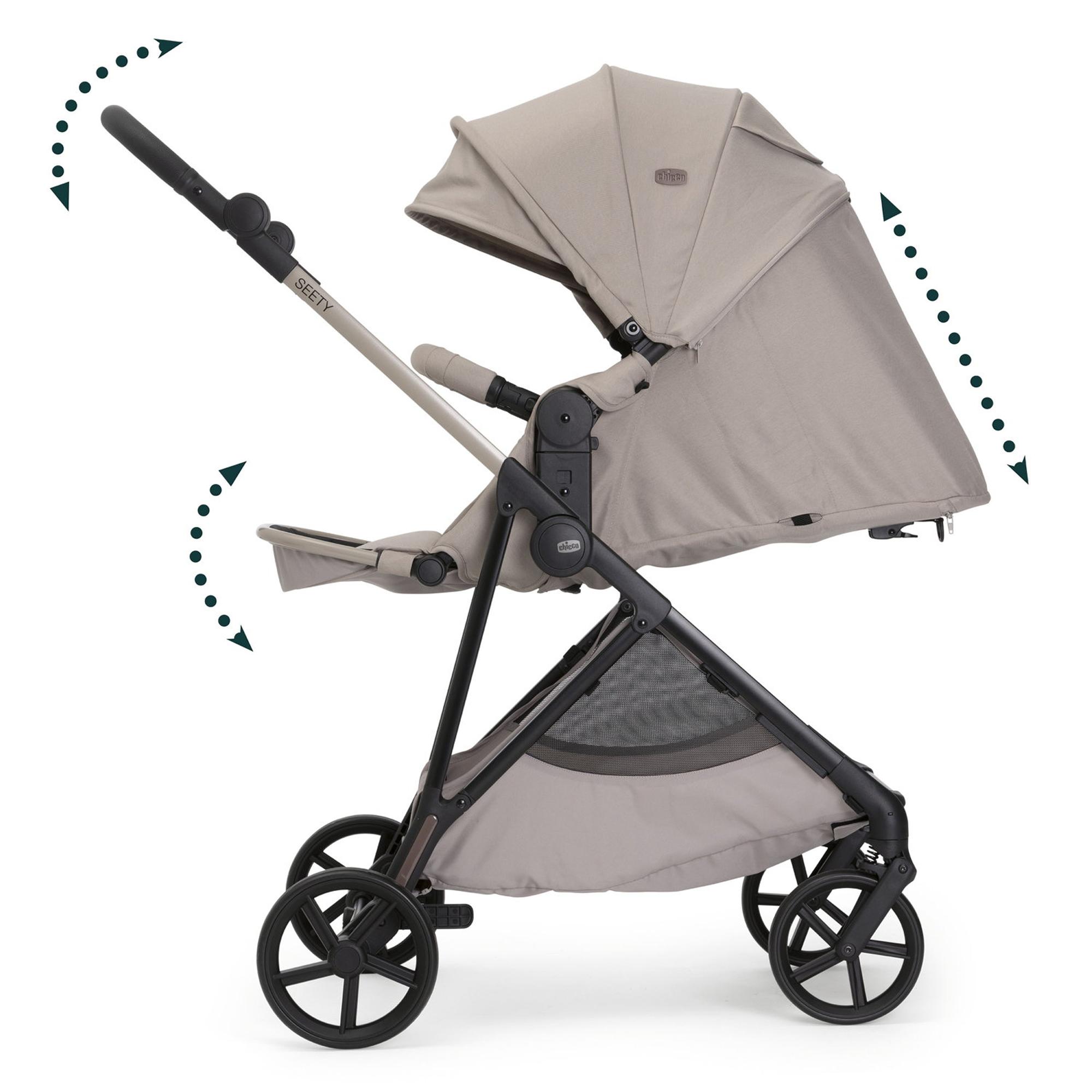 Silla de paseo Chicco Seety - Beige Beige-14
