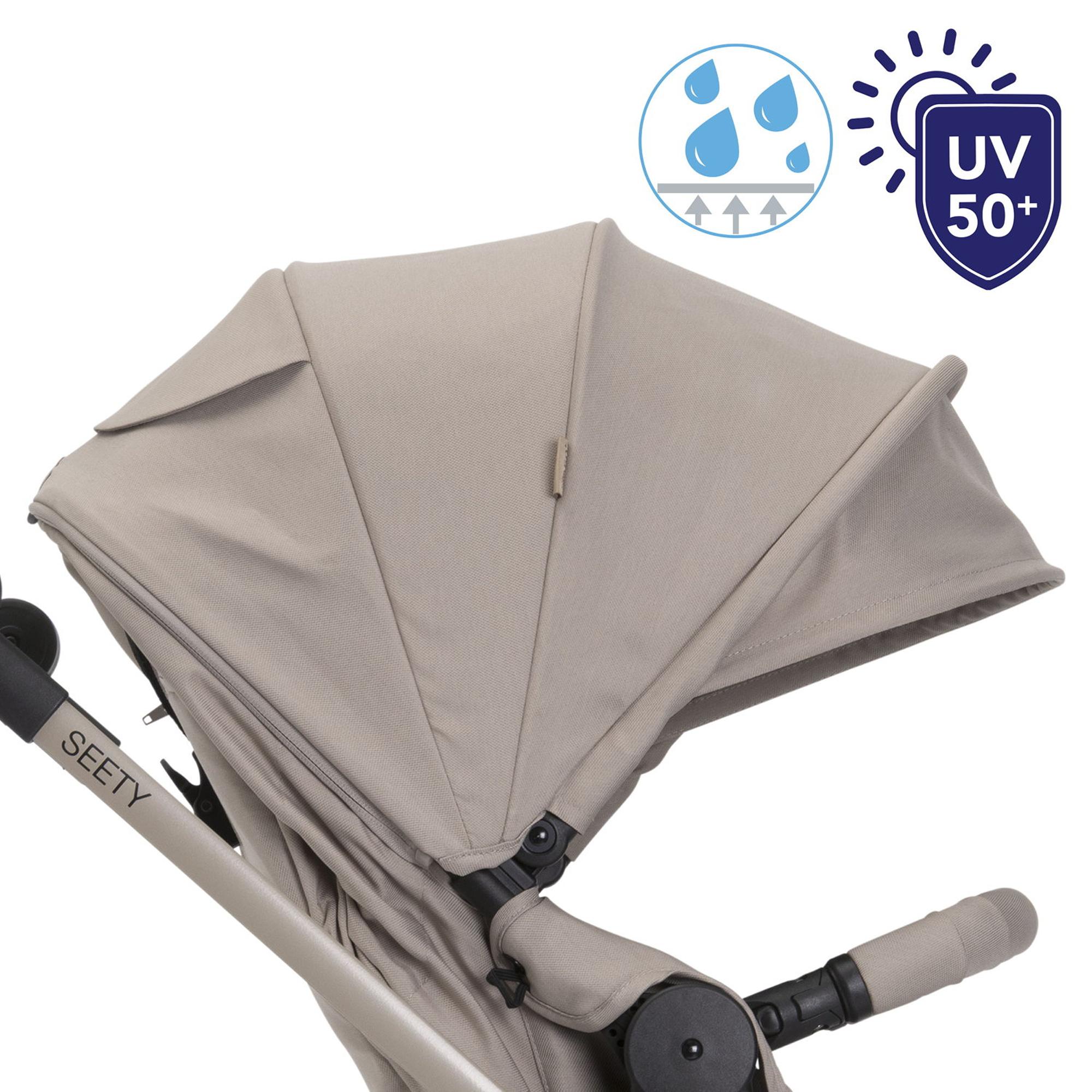 Silla de paseo Chicco Seety - Beige Beige-15