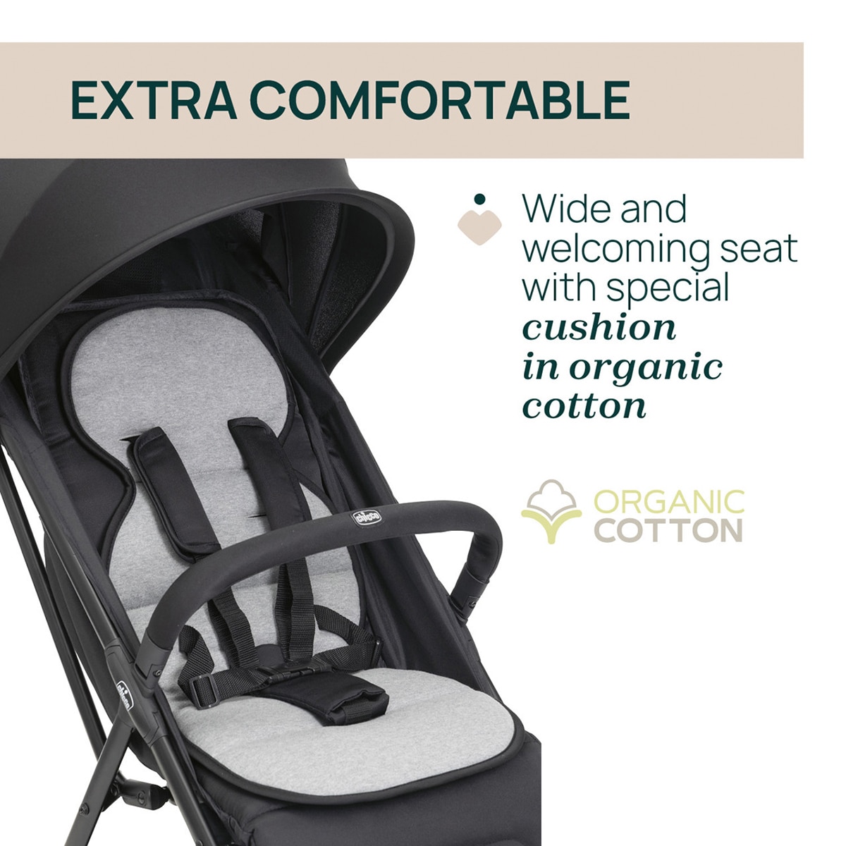 Silla de paseo Chicco Taormina - Gris oscuro Gris oscuro-3