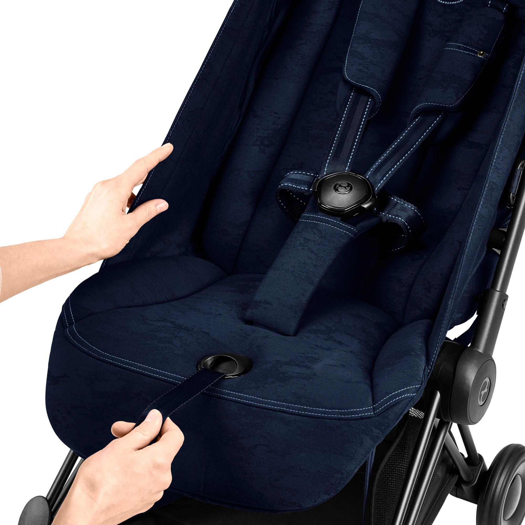 Carrinho de Passeio Coya Rebellious Luxury Azul-escuro-3