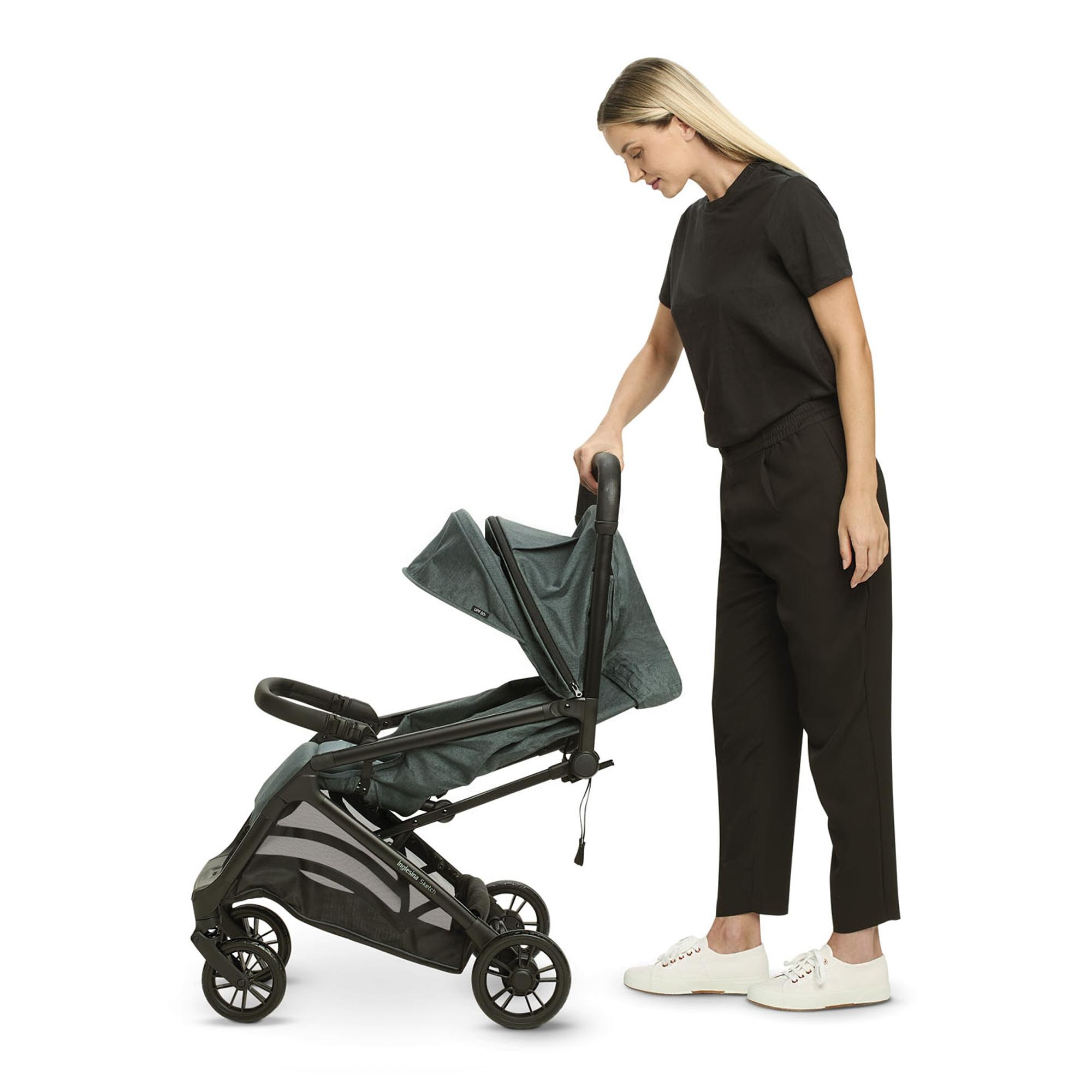 Silla de paseo Inglesina Sketch - Gris claro Gris claro-9