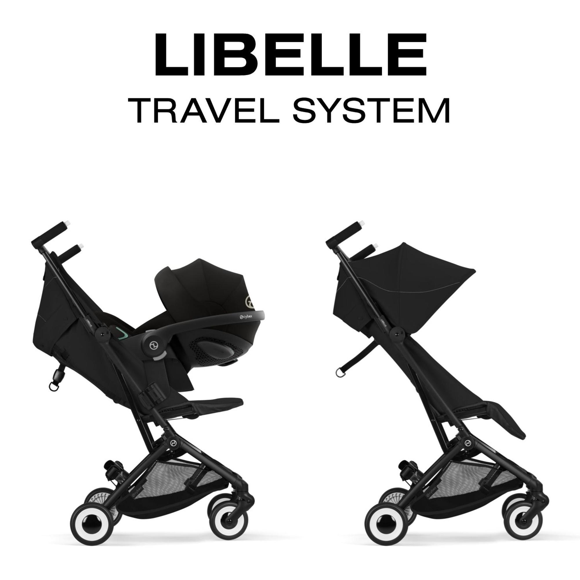 Silla de paseo CYBEX Libelle - Negro Negro-7