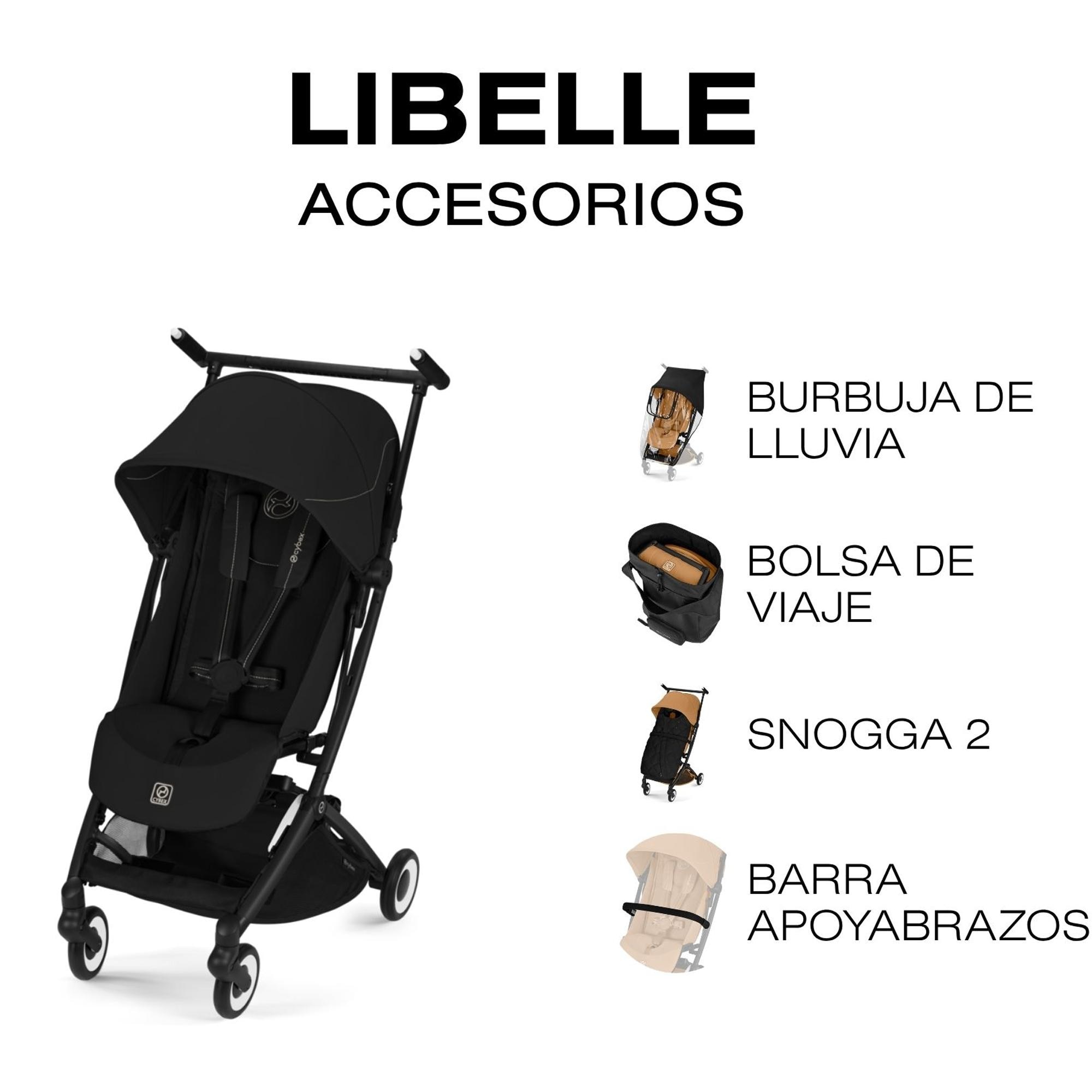 Silla de paseo CYBEX Libelle - Negro Negro-10