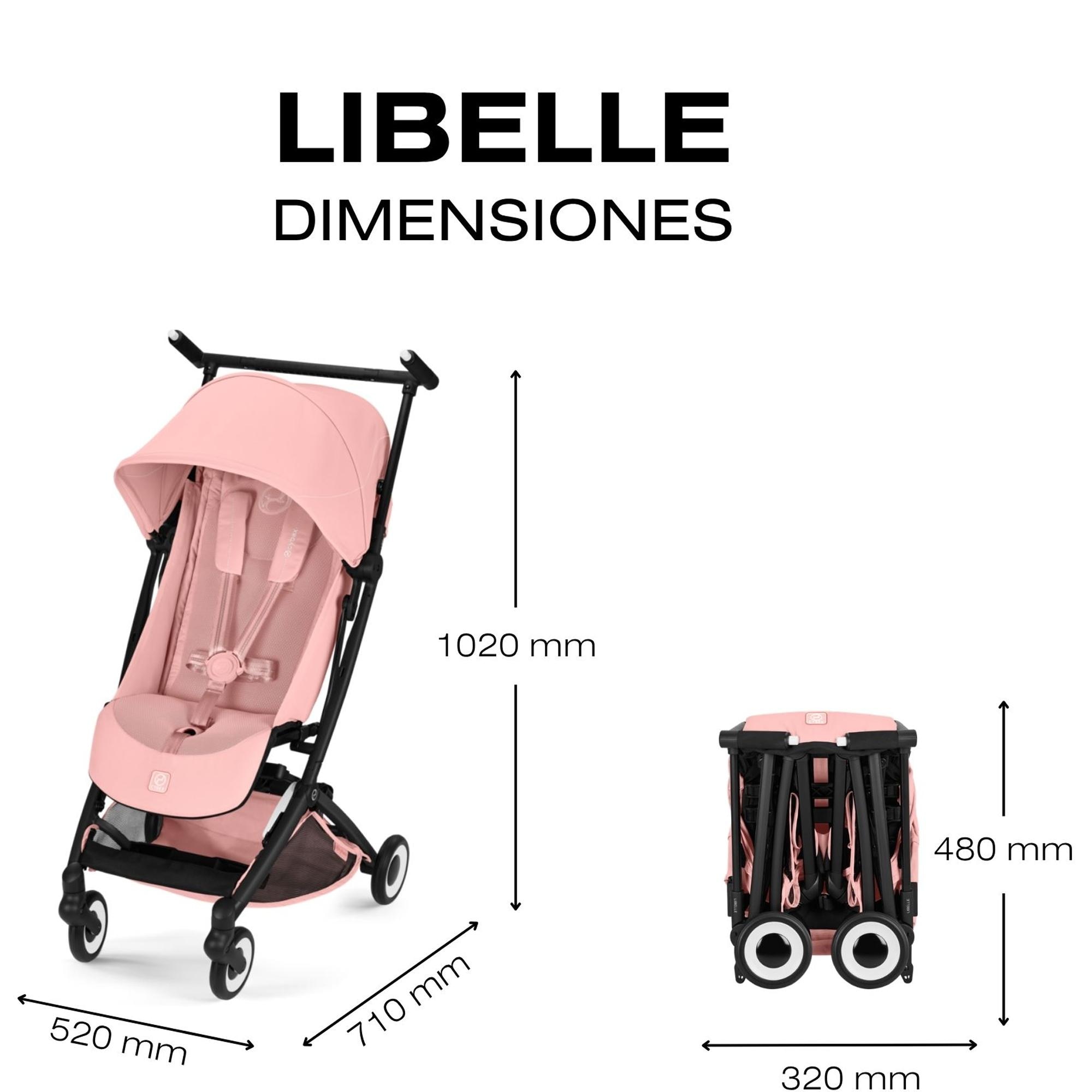 Silla de paseo CYBEX Libelle - Rosa chicle Rosa chicle-9