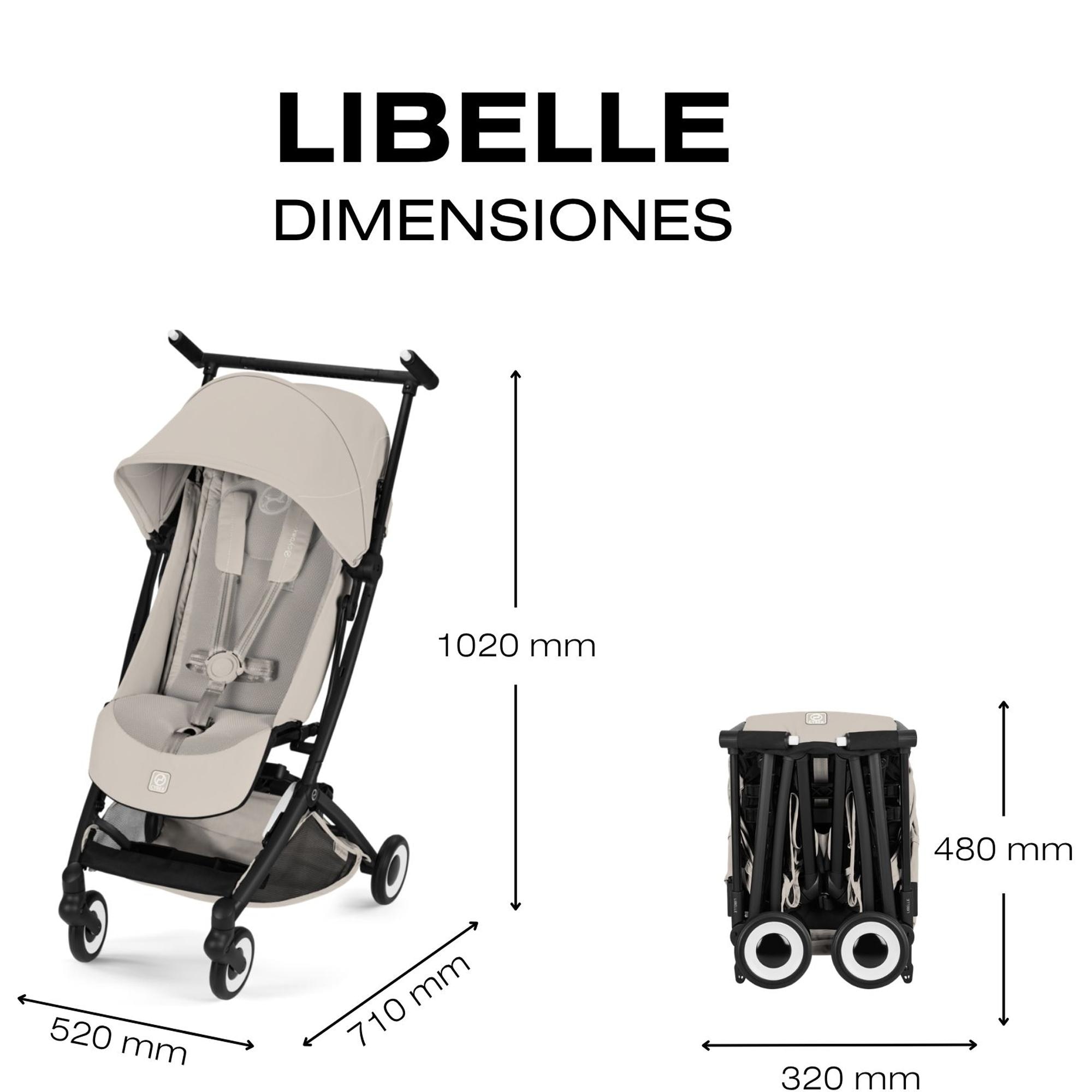 Silla de paseo CYBEX Libelle - Piedra Piedra-9