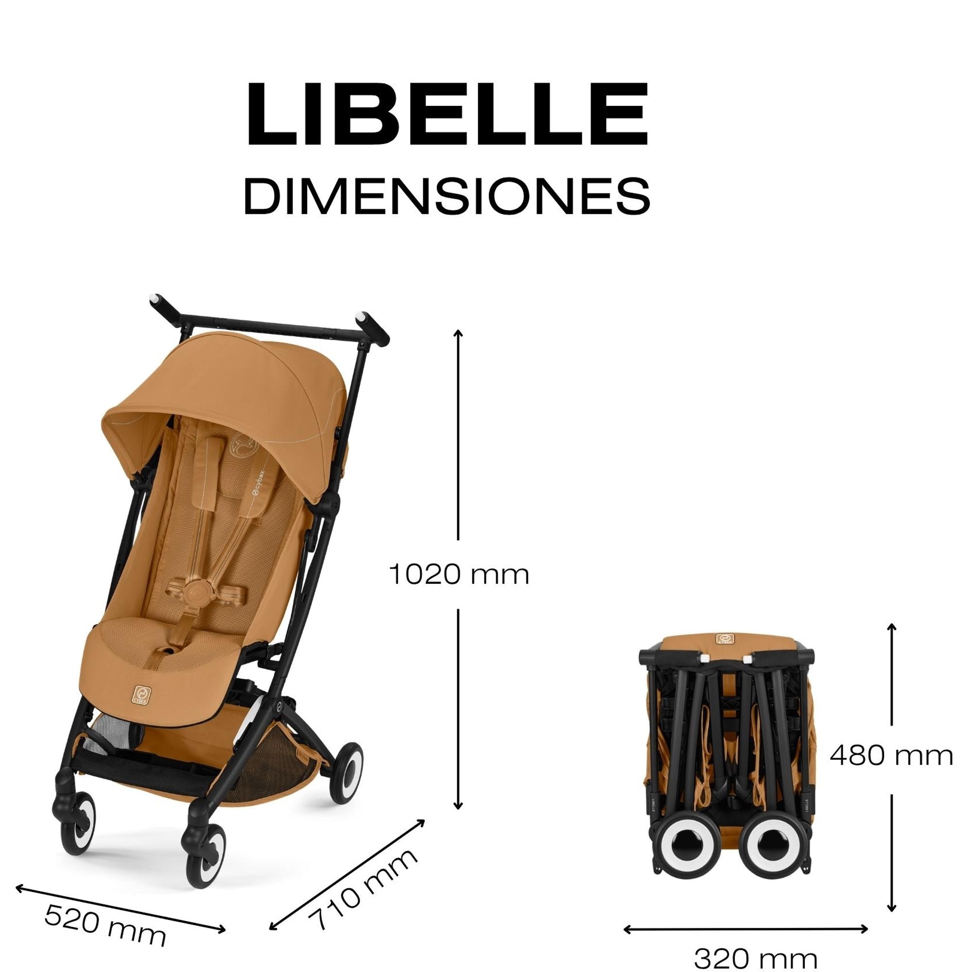 Silla de paseo CYBEX Libelle - Mostaza Mostaza-9