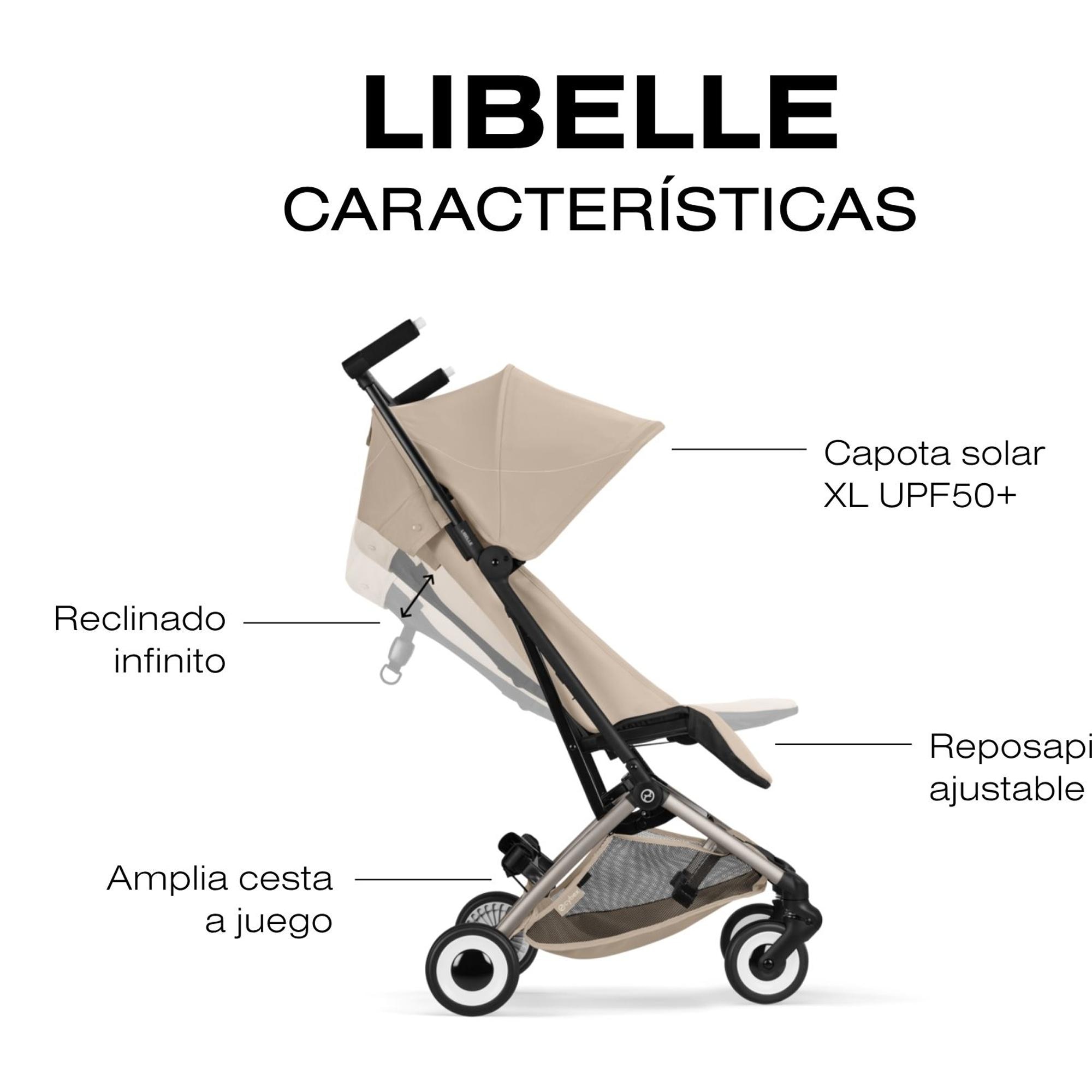 Carrinho de Passeio CYBEX Libelle Bege-6
