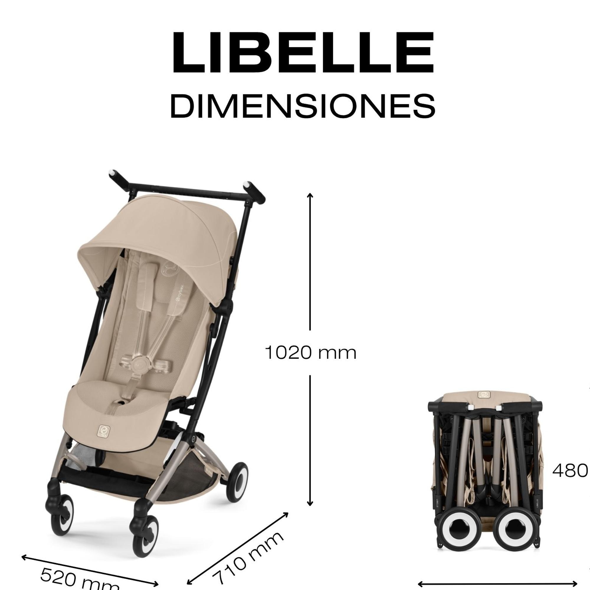 Carrinho de Passeio CYBEX Libelle Bege-9