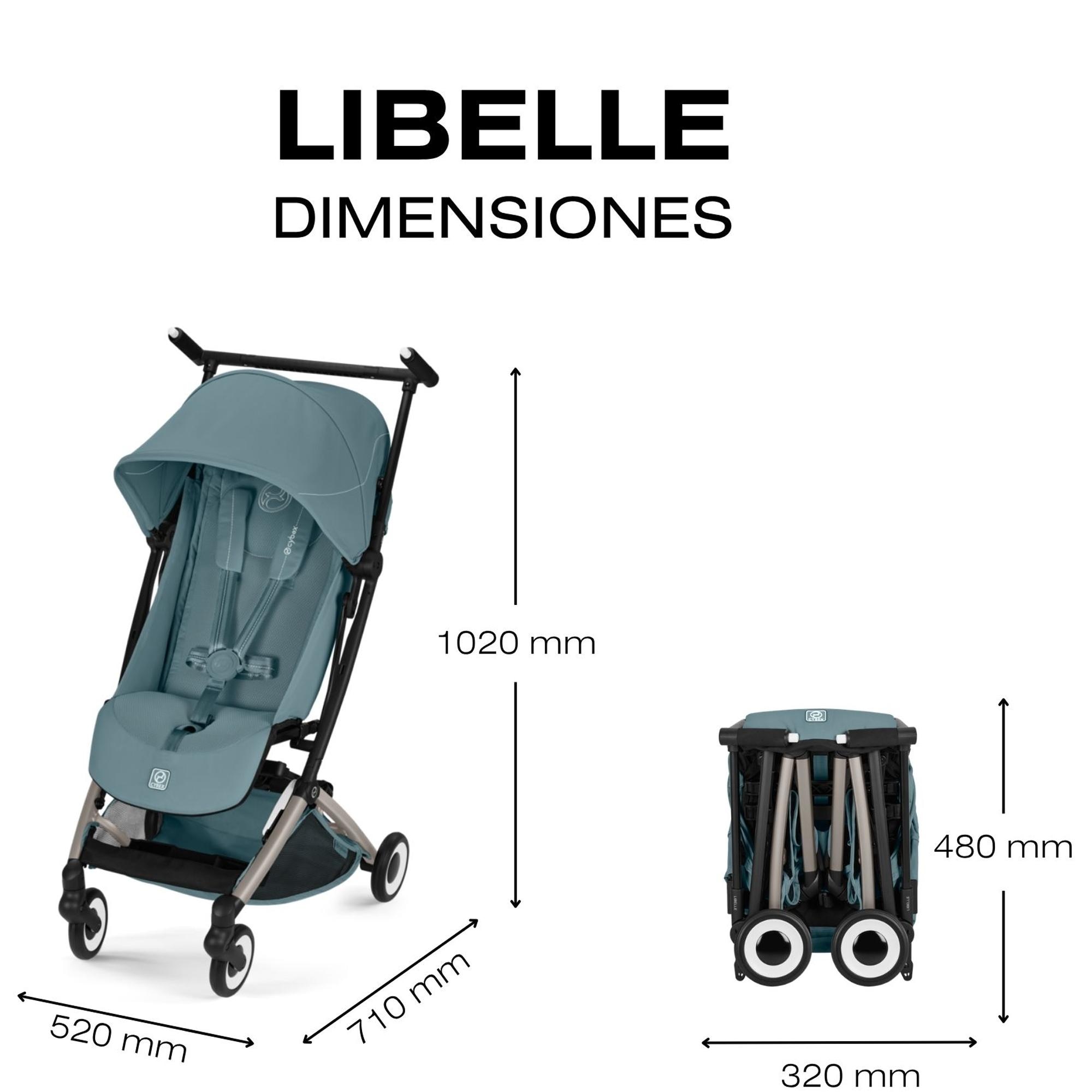 Silla de paseo CYBEX Libelle - Azul claro Azul claro-9