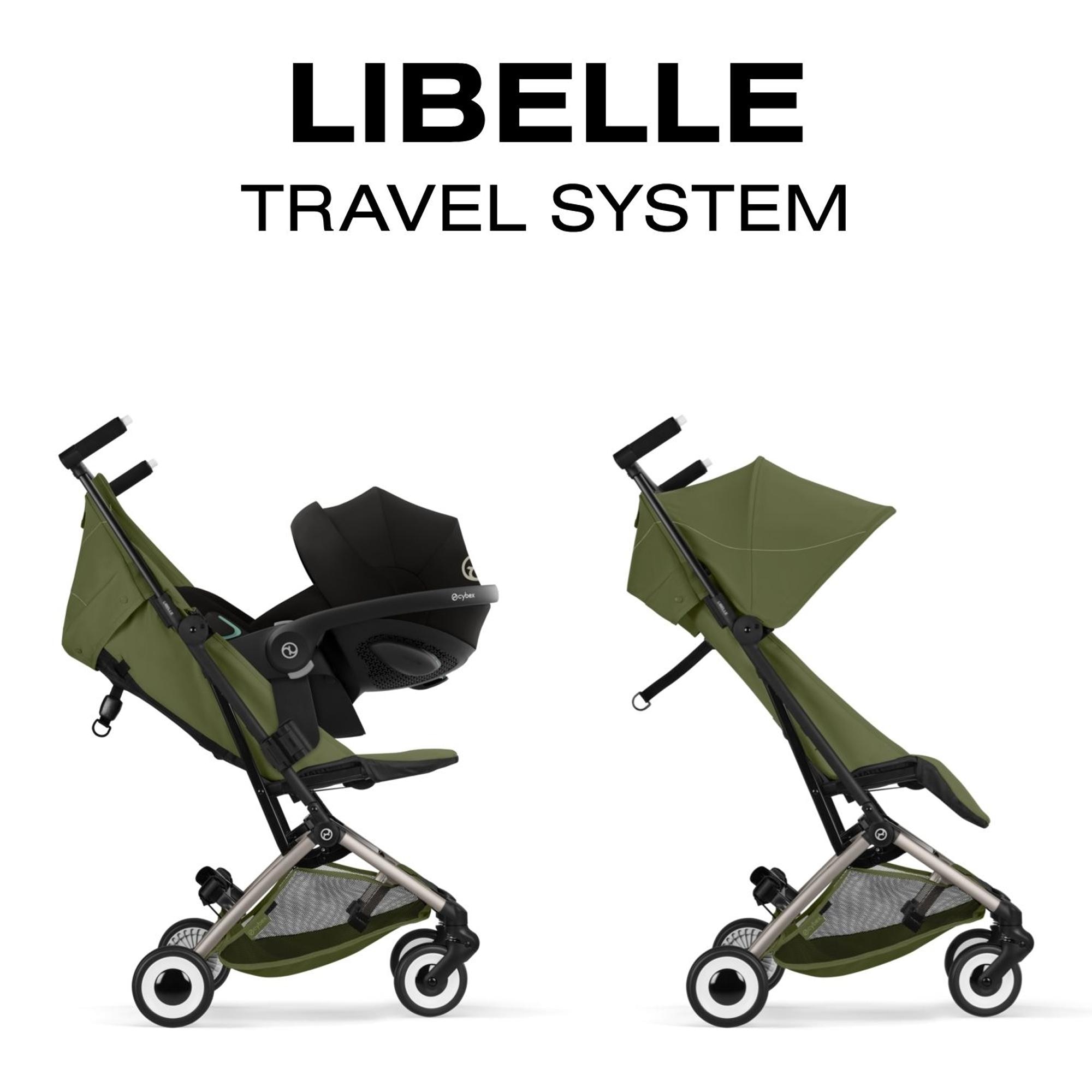 Silla de paseo CYBEX Libelle - Kaki Kaki-7