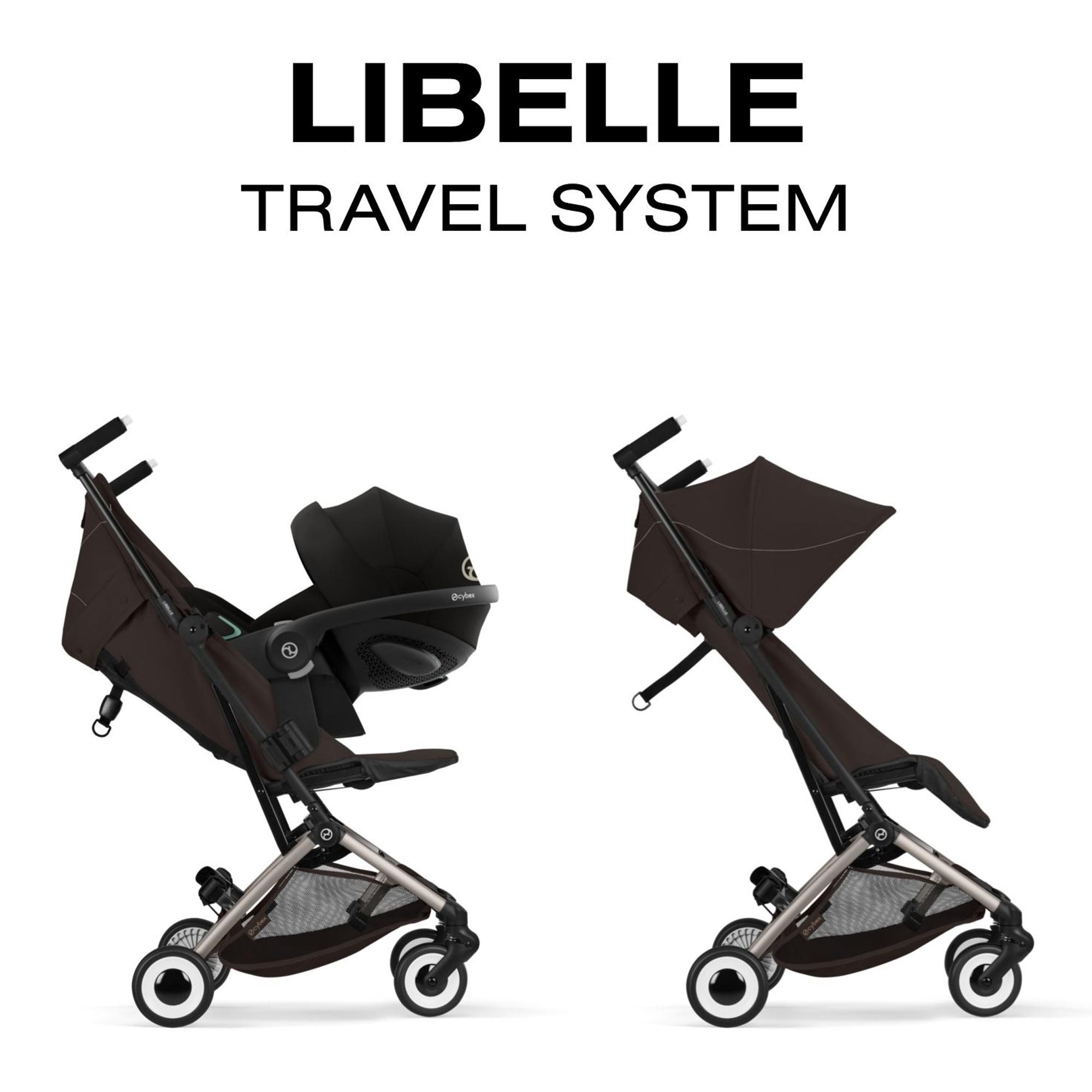 Silla de paseo CYBEX Libelle - Marrón oscuro Marrón oscuro-7
