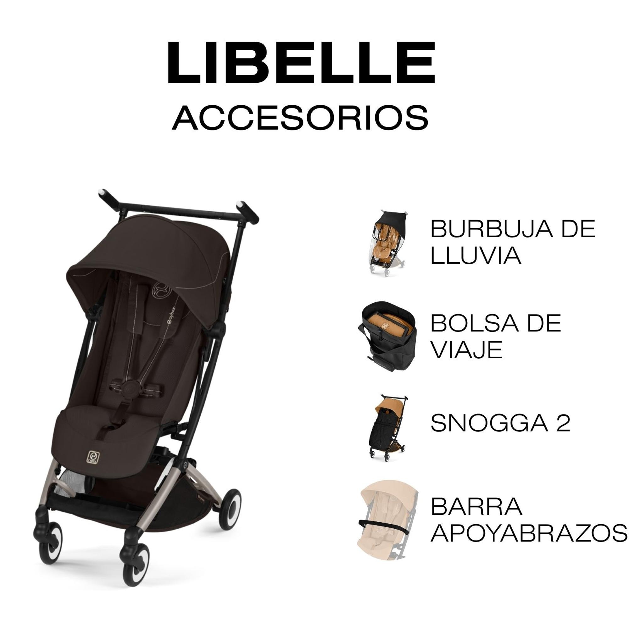 Silla de paseo CYBEX Libelle - Marrón oscuro Marrón oscuro-10