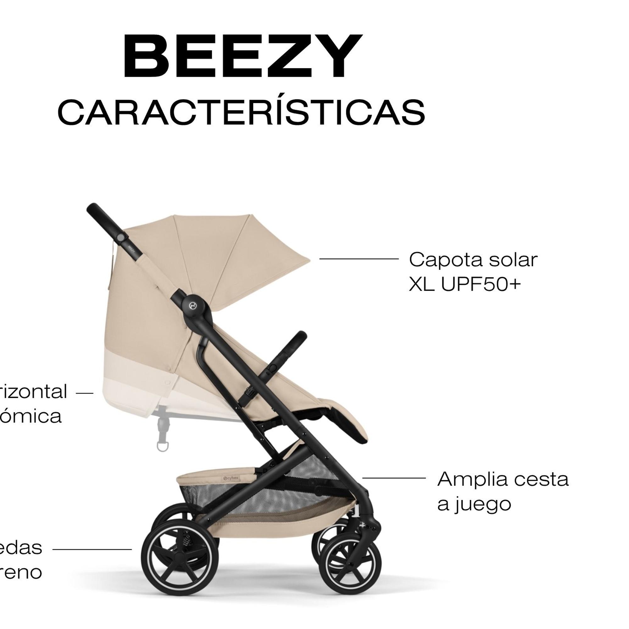 Imagen 6 de Silla de paseo CYBEX Beezy - Beige Beige