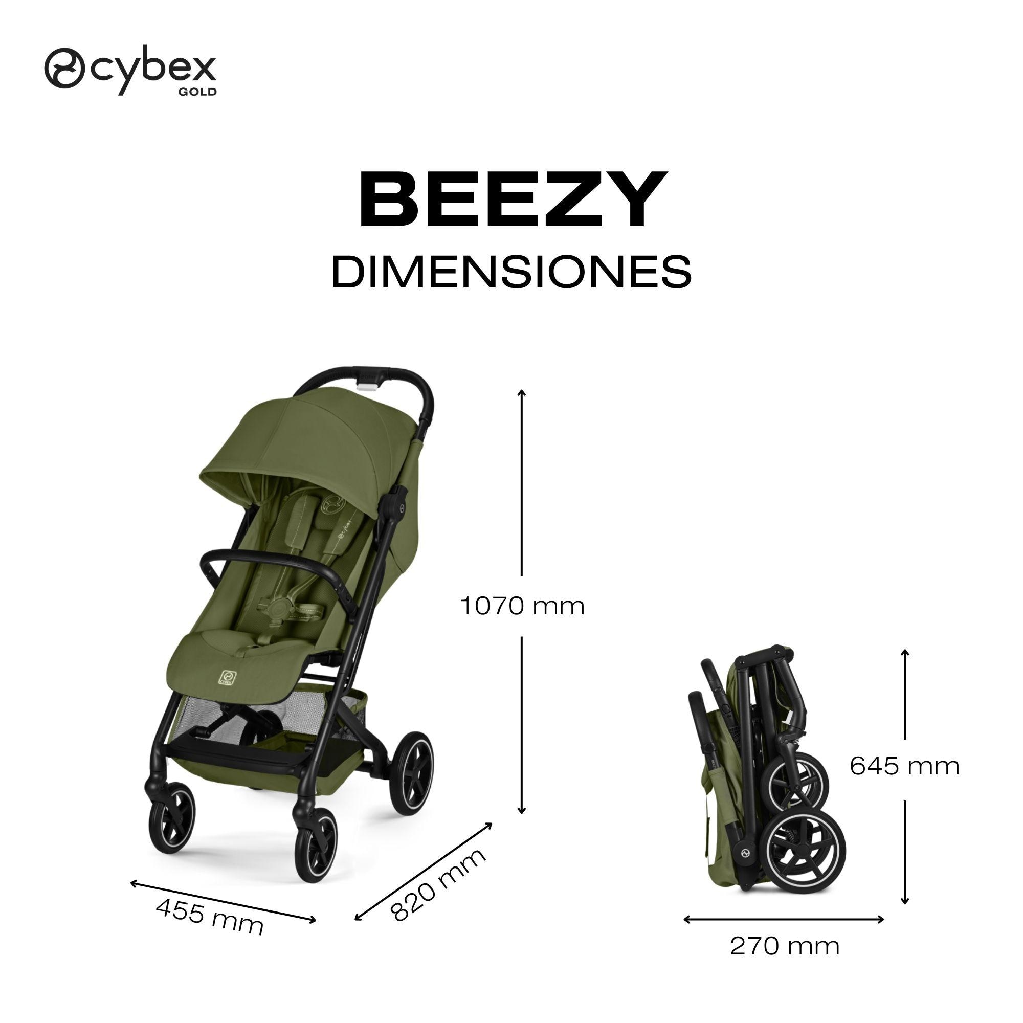 Imagen 9 de Silla de paseo CYBEX Beezy - Kaki Kaki