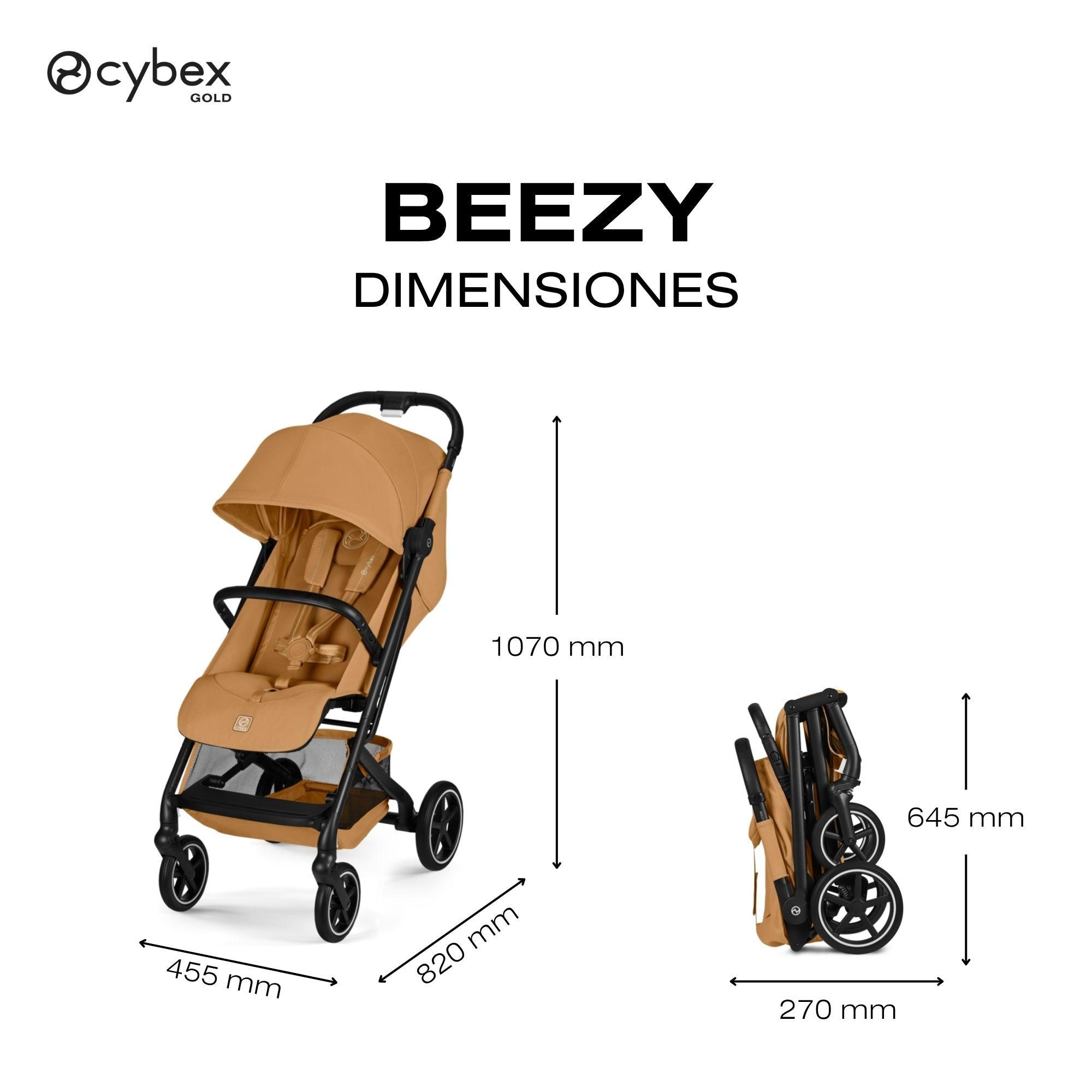 Imagen 9 de Silla de paseo CYBEX Beezy - Mostaza Mostaza
