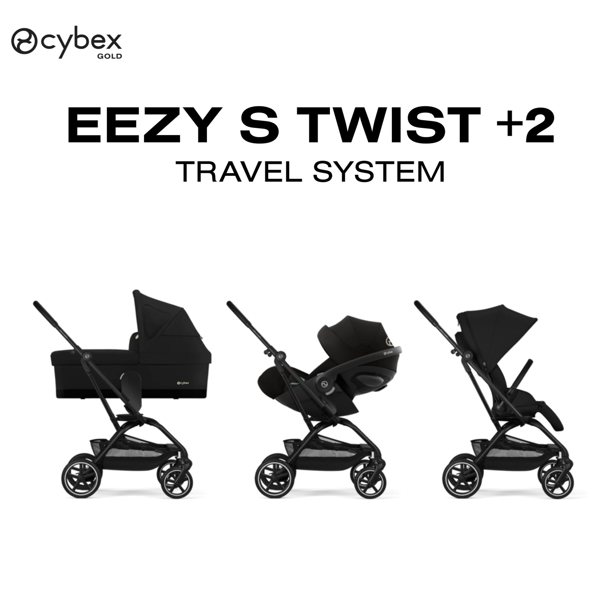 Carrinho de Passeio Eezy S Twist+ 2 Preto-7