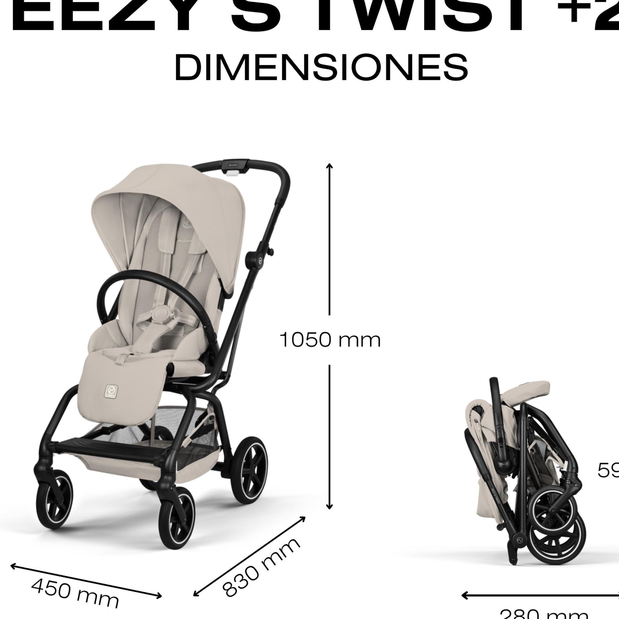 Carrinho de Passeio Eezy S Twist+ 2 Pedra-10