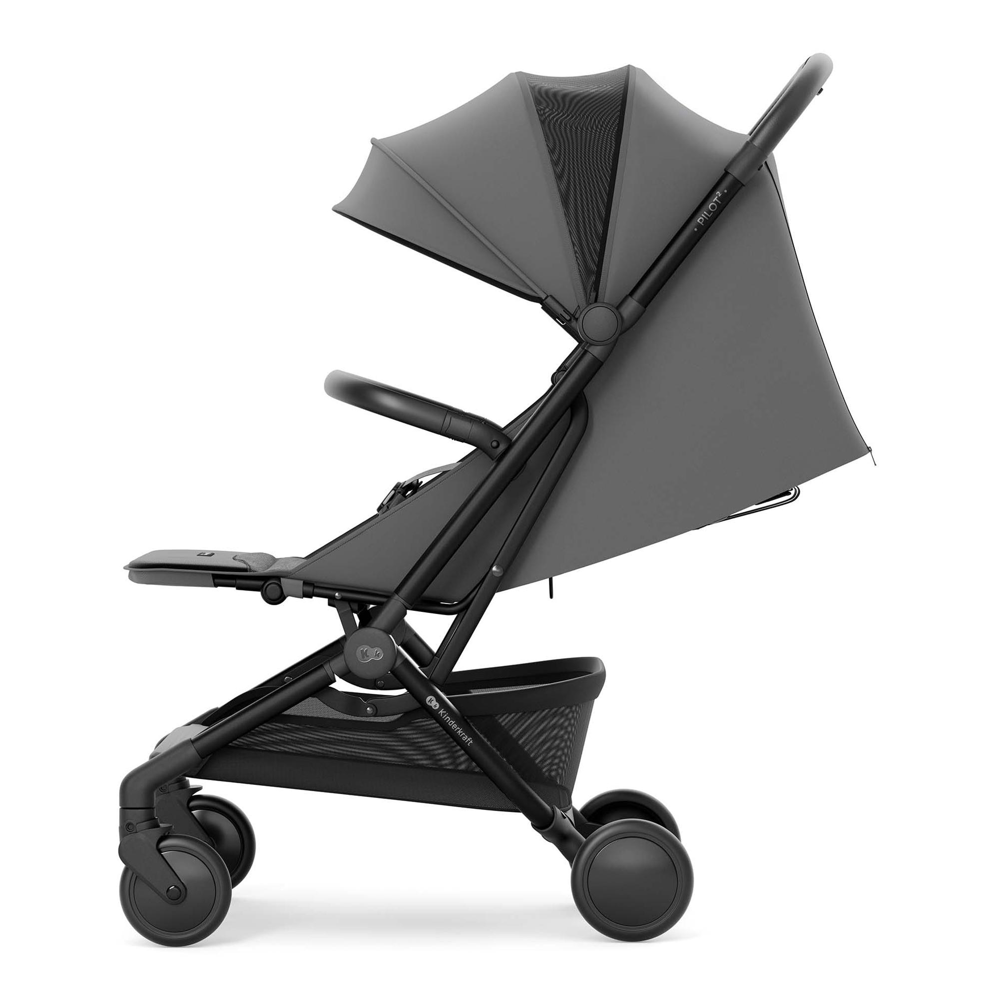 Carrinho de Passeio Pilot 2 Cinzento-15