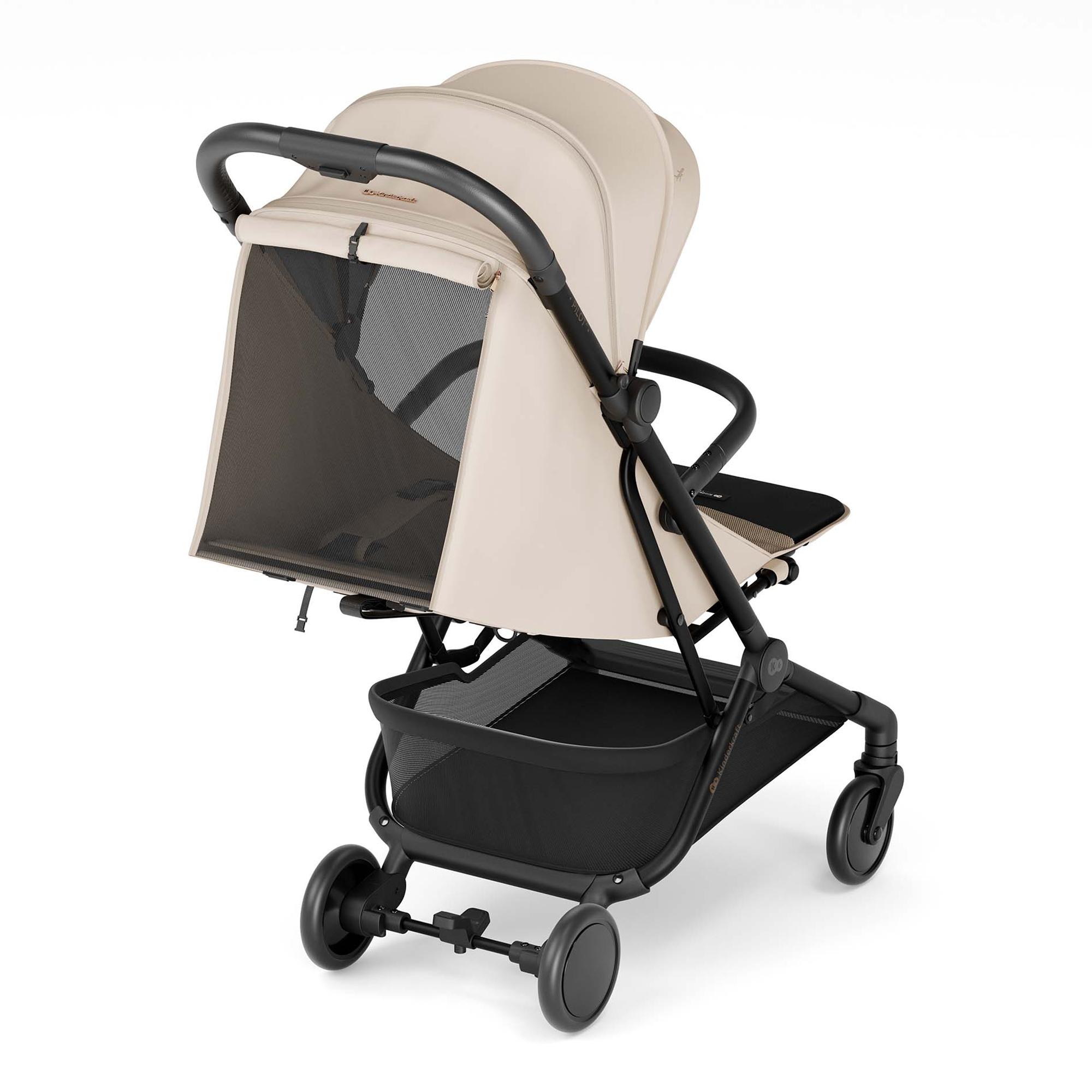 Carrinho de Passeio Pilot 2 Bege-17