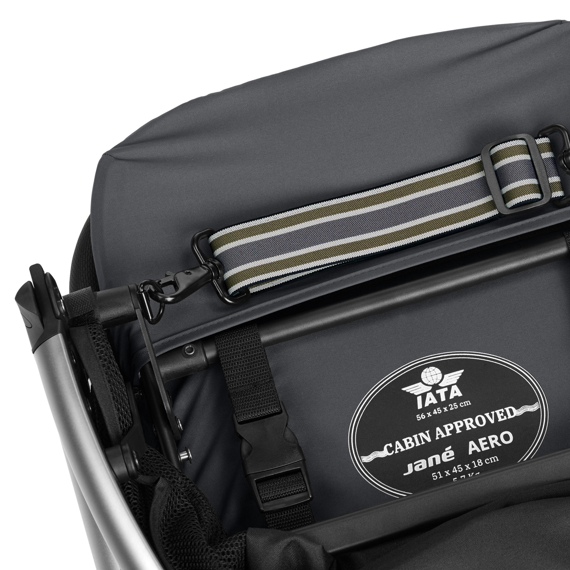 Silla de paseo y para cabina de avión Jané Aero - Gris Gris-3