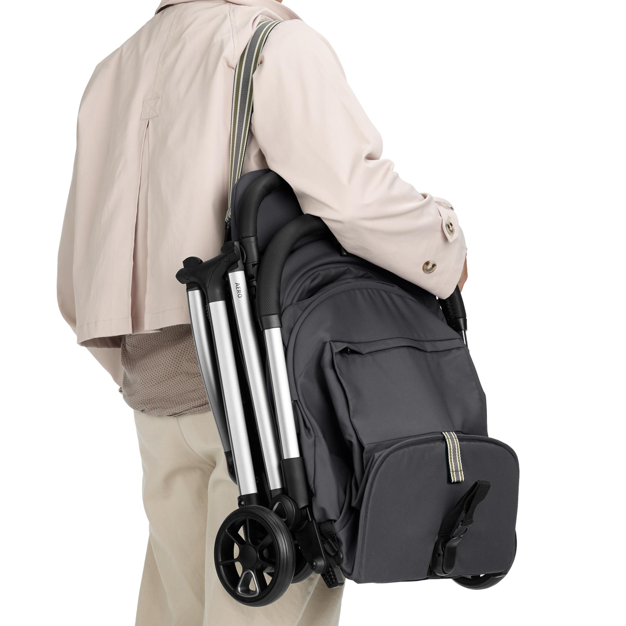 Silla de paseo y para cabina de avión Jané Aero - Gris Gris-4