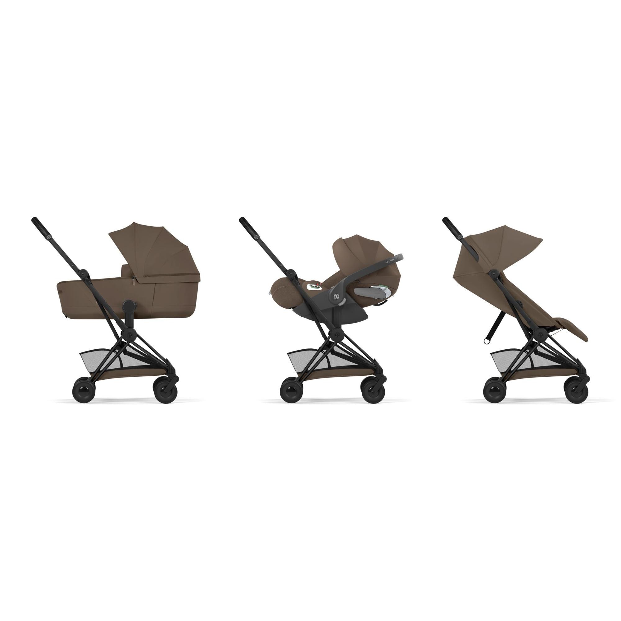 Carrinho de Passeio Coÿa Comfort Castanho-7