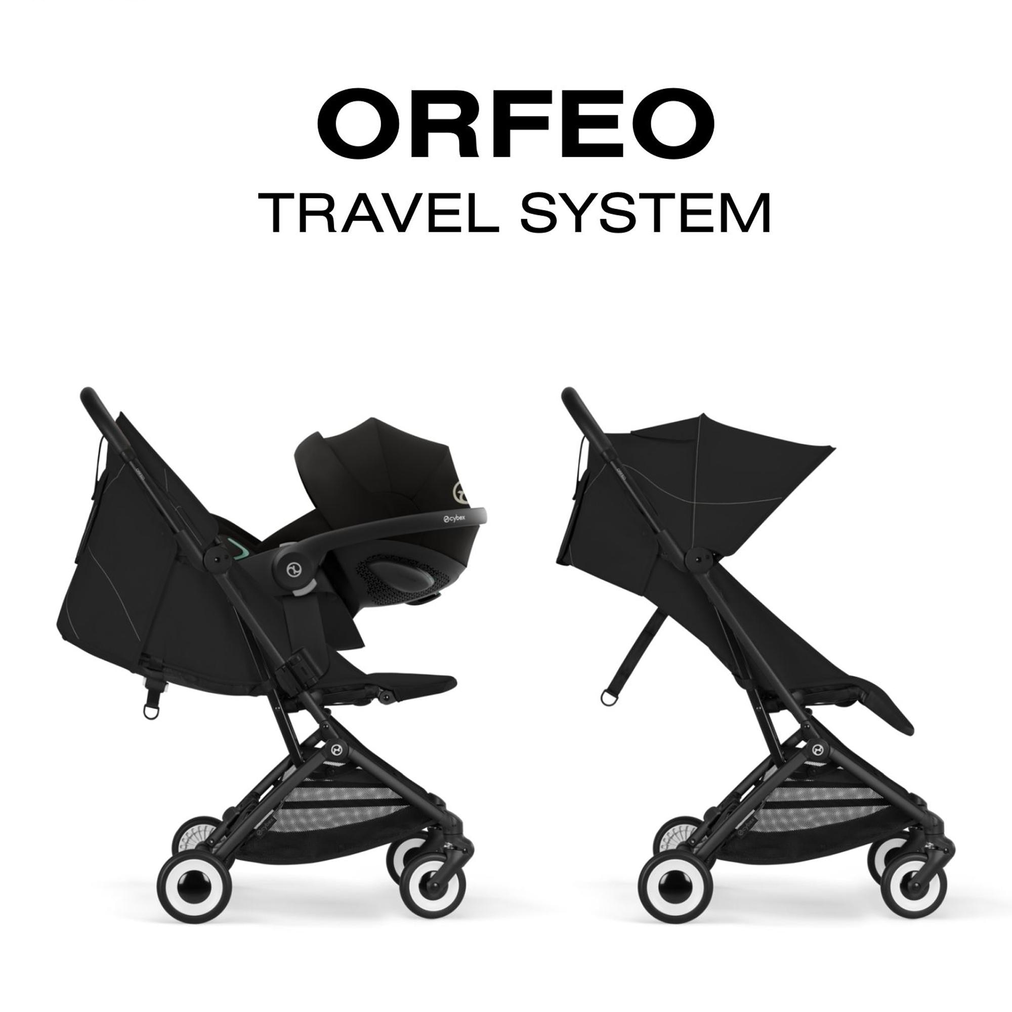 Silla de paseo CYBEX Orfeo - Negro Negro-8