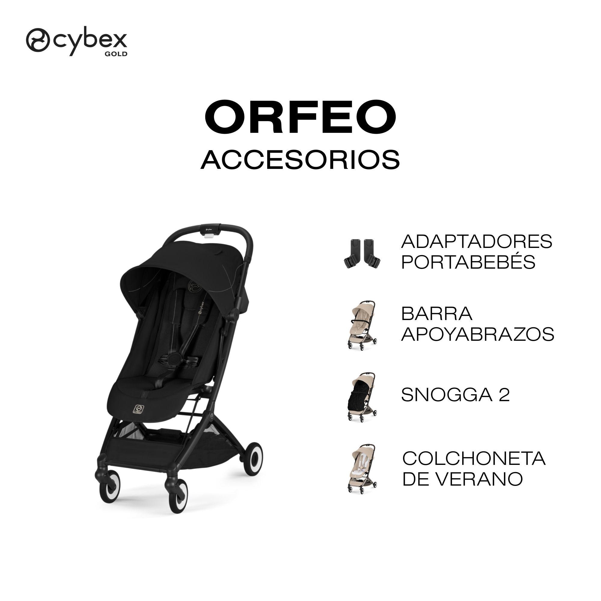 Silla de paseo CYBEX Orfeo - Negro Negro-11