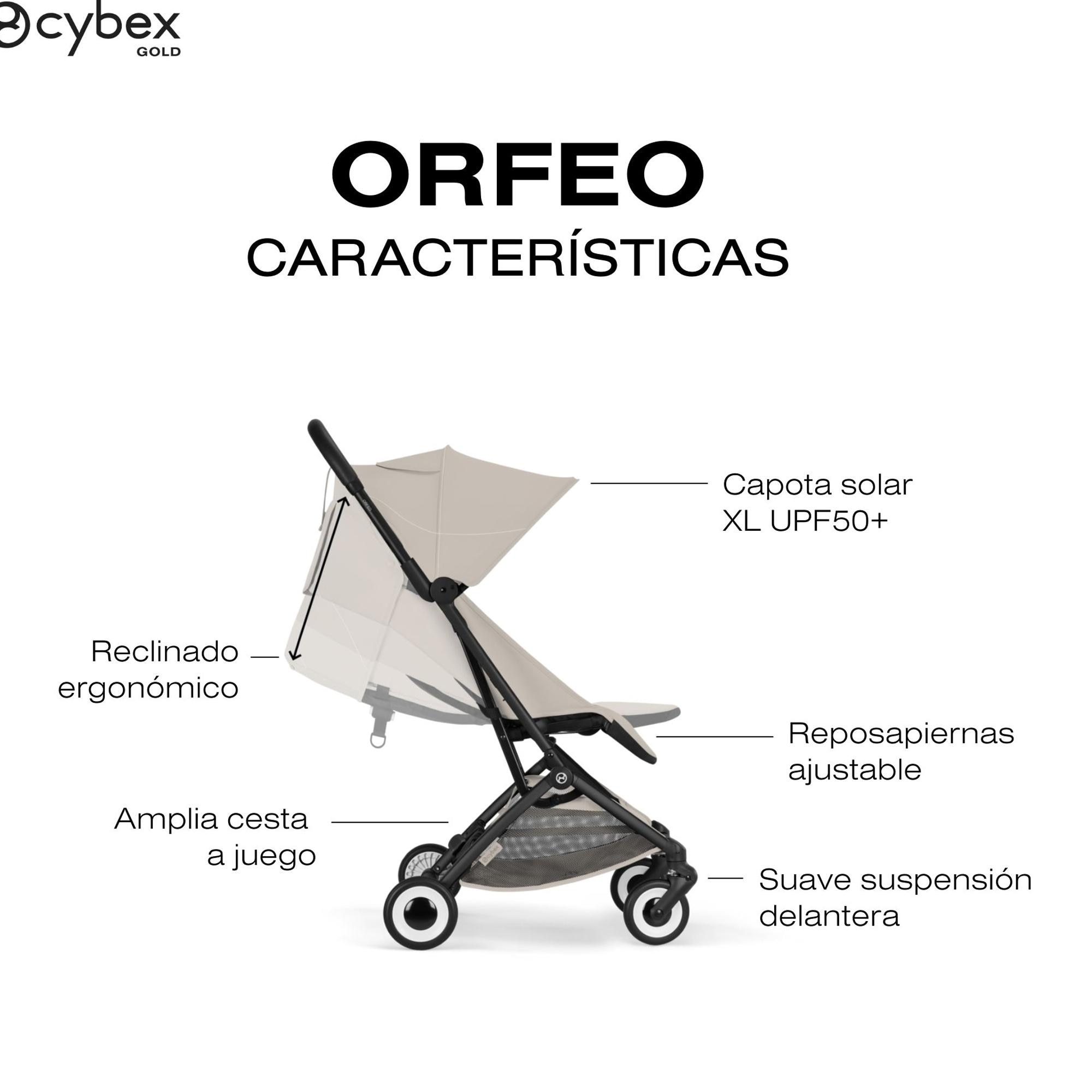 Silla de paseo CYBEX Orfeo - Piedra Piedra-7
