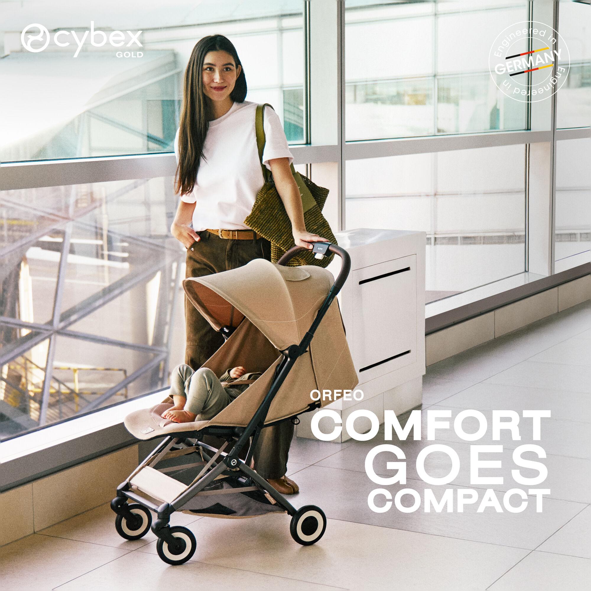 Silla de paseo CYBEX Orfeo - Mostaza Mostaza-3