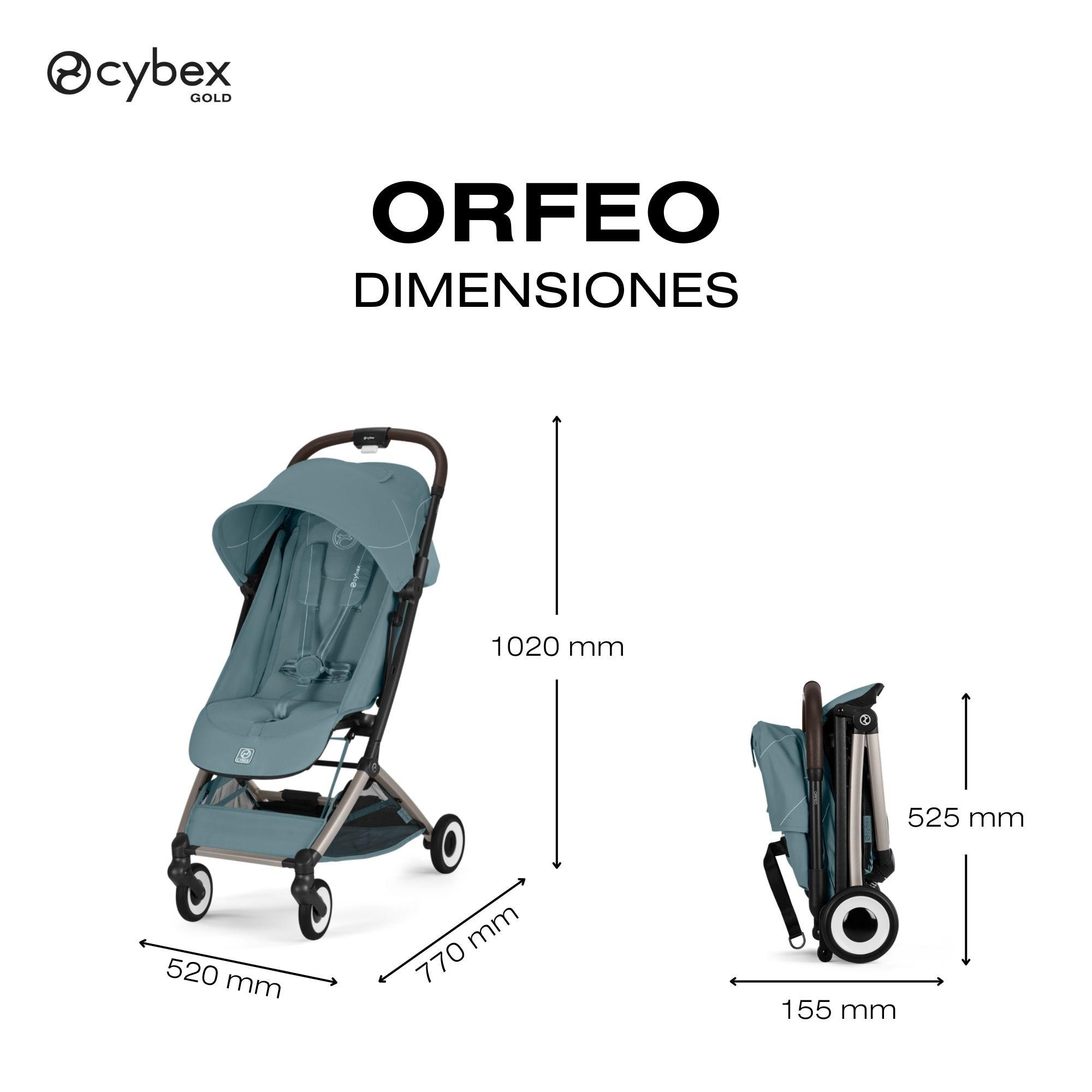Silla de paseo CYBEX Orfeo - Azul claro Azul claro-10