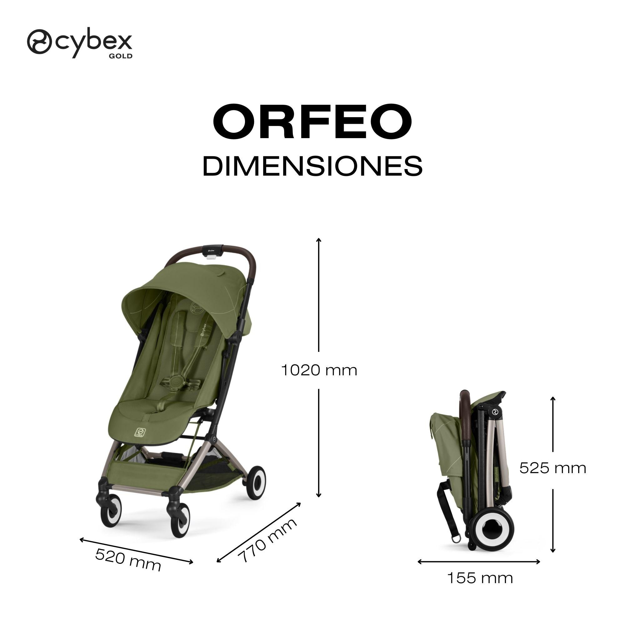 Carrinho de Passeio CYBEX Orfeo Caqui-10
