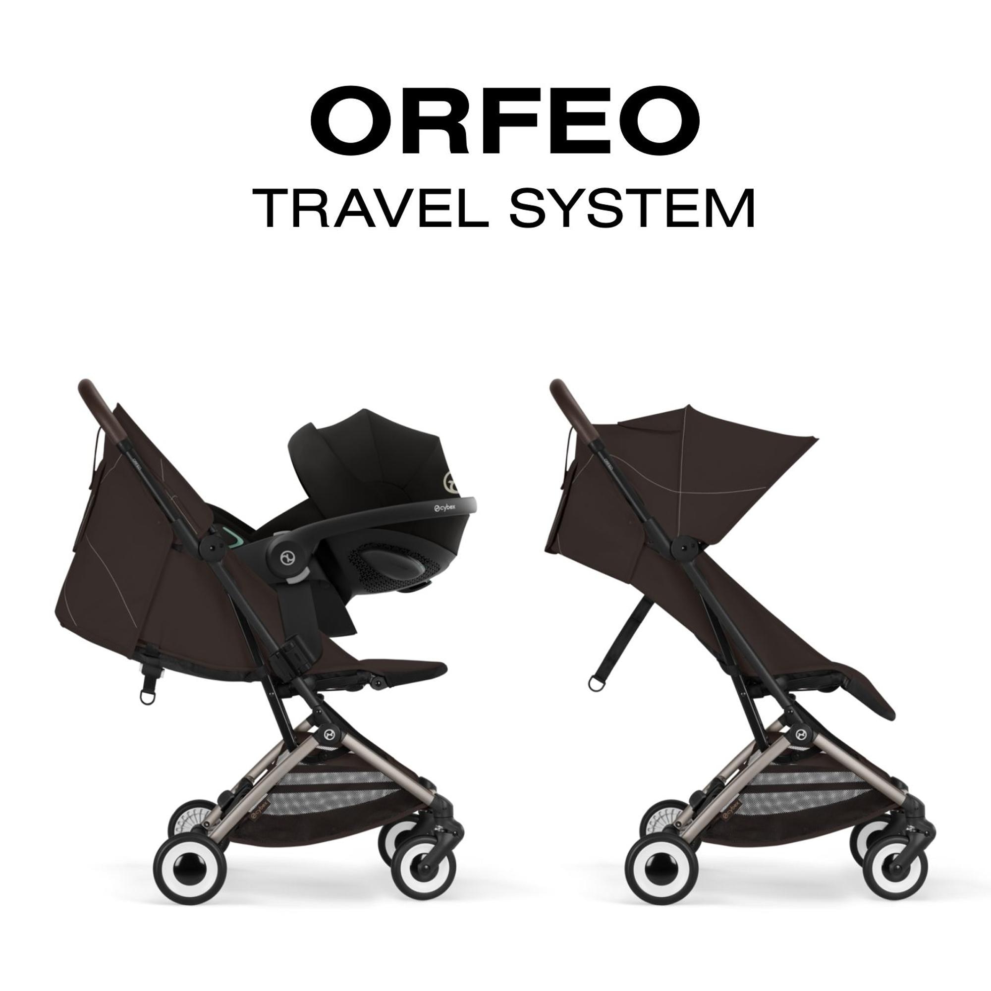 Silla de paseo CYBEX Orfeo - Marrón oscuro Marrón oscuro-8