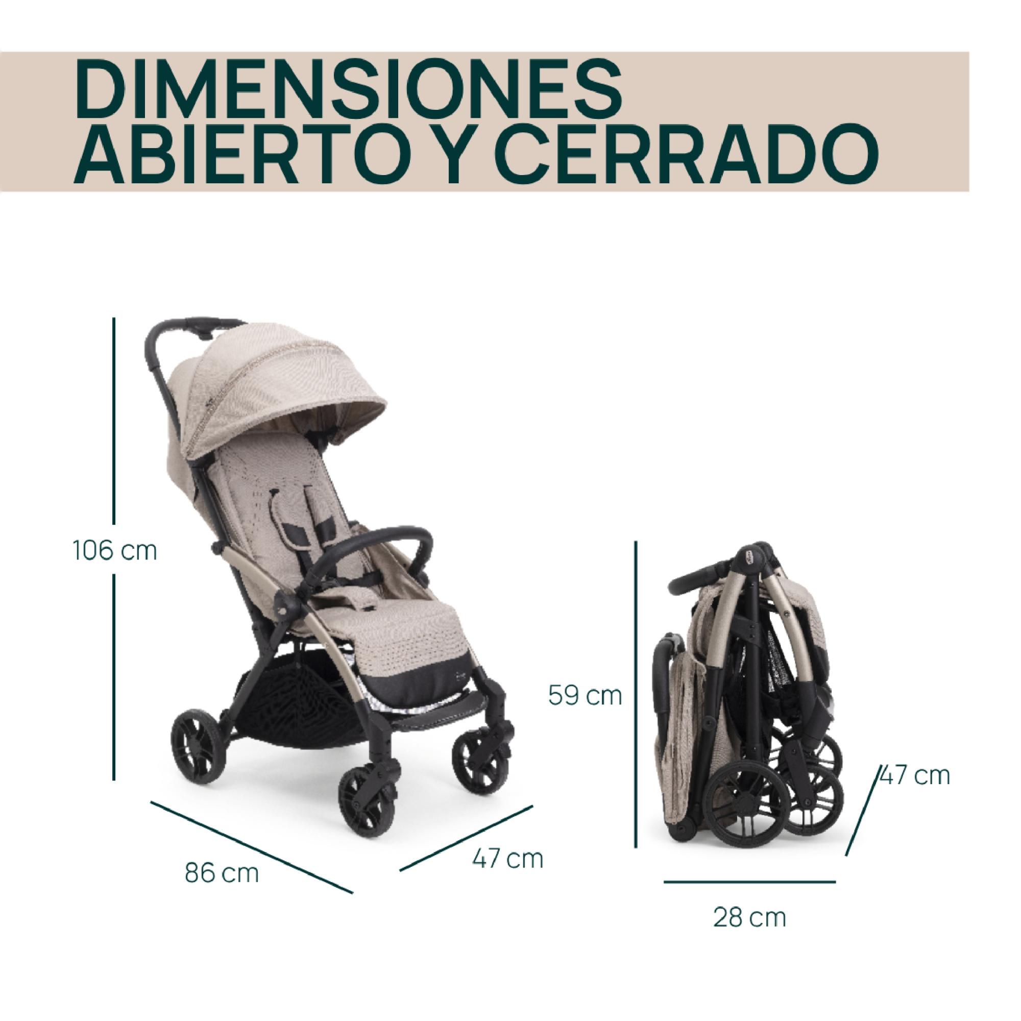 Silla de paseo Chicco Goody XPlus - Beige Beige-5