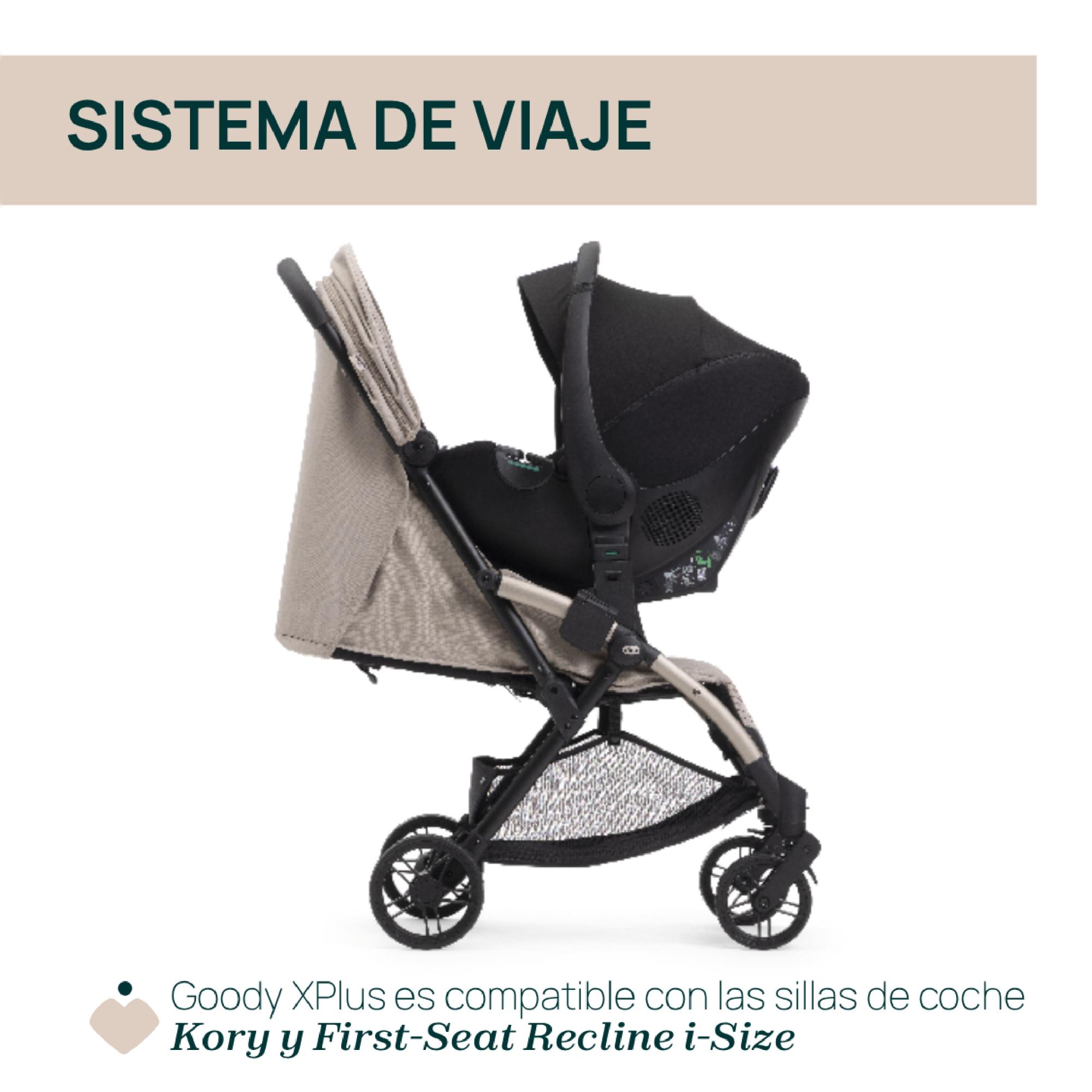 Silla de paseo Chicco Goody XPlus - Beige Beige-10
