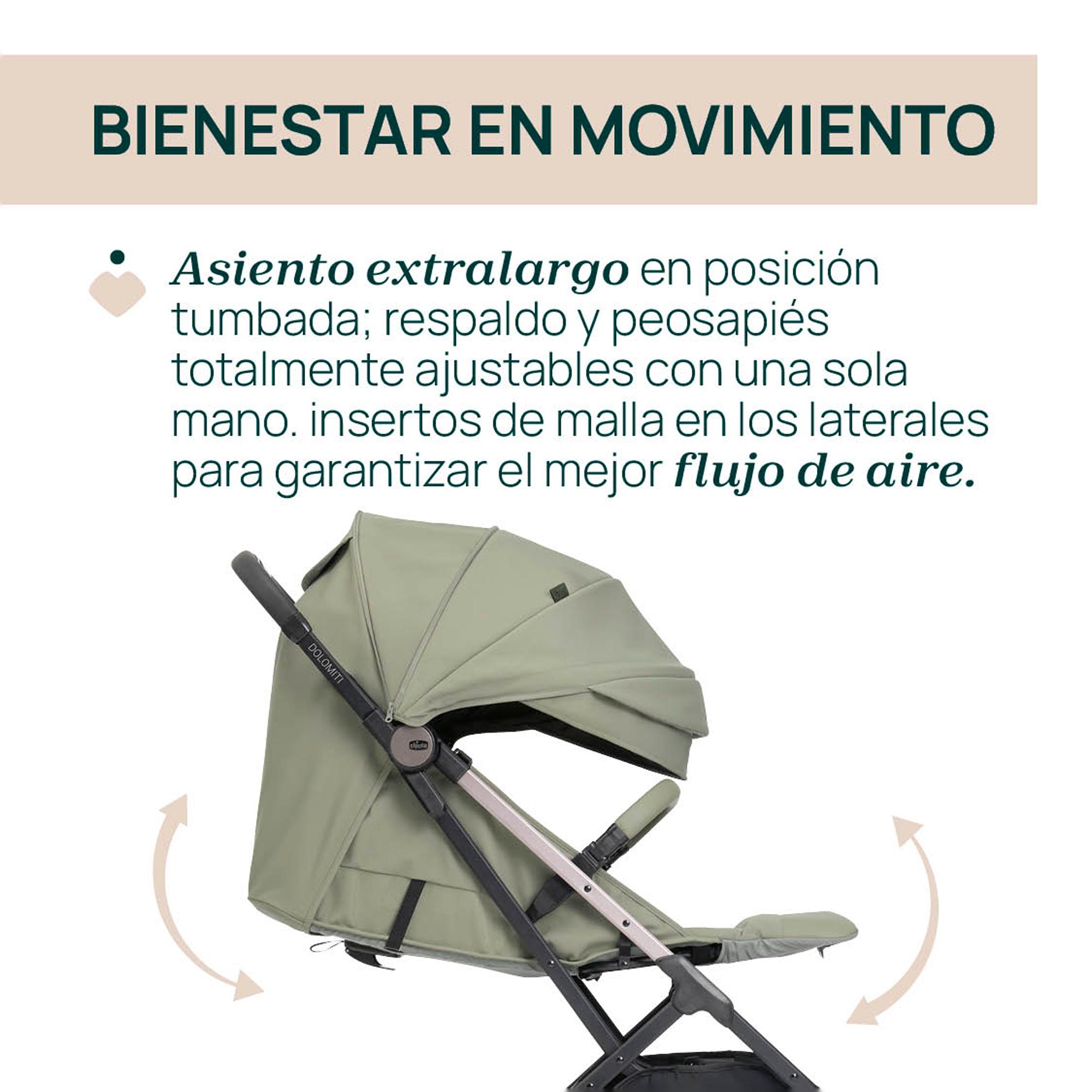 Carrinho de Passeio Dolomiti Verde-militar-7