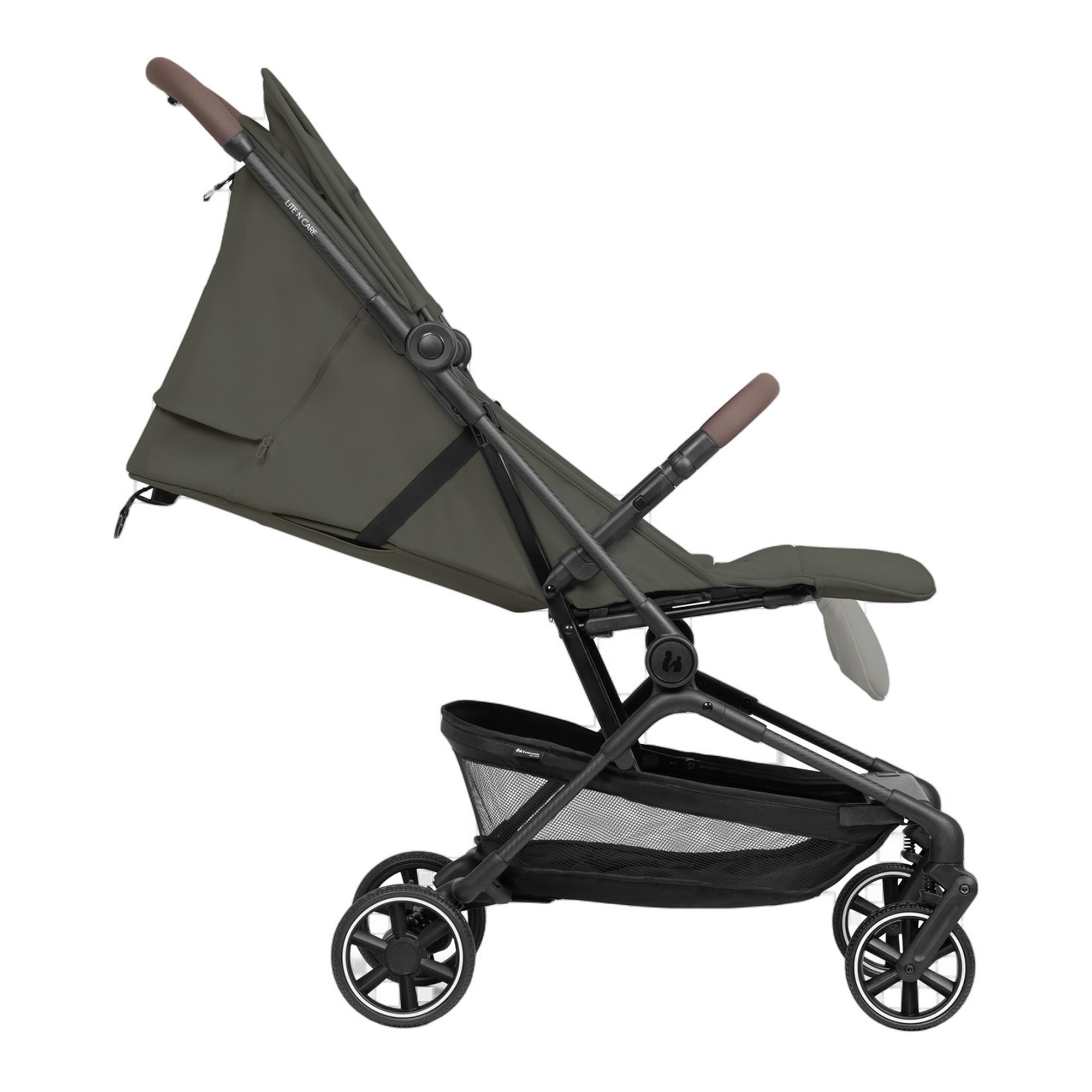 Silla de Paseo Ultraligera Cabina Avión Hauck Lite N Care - Verde pardo Verde pardo-10